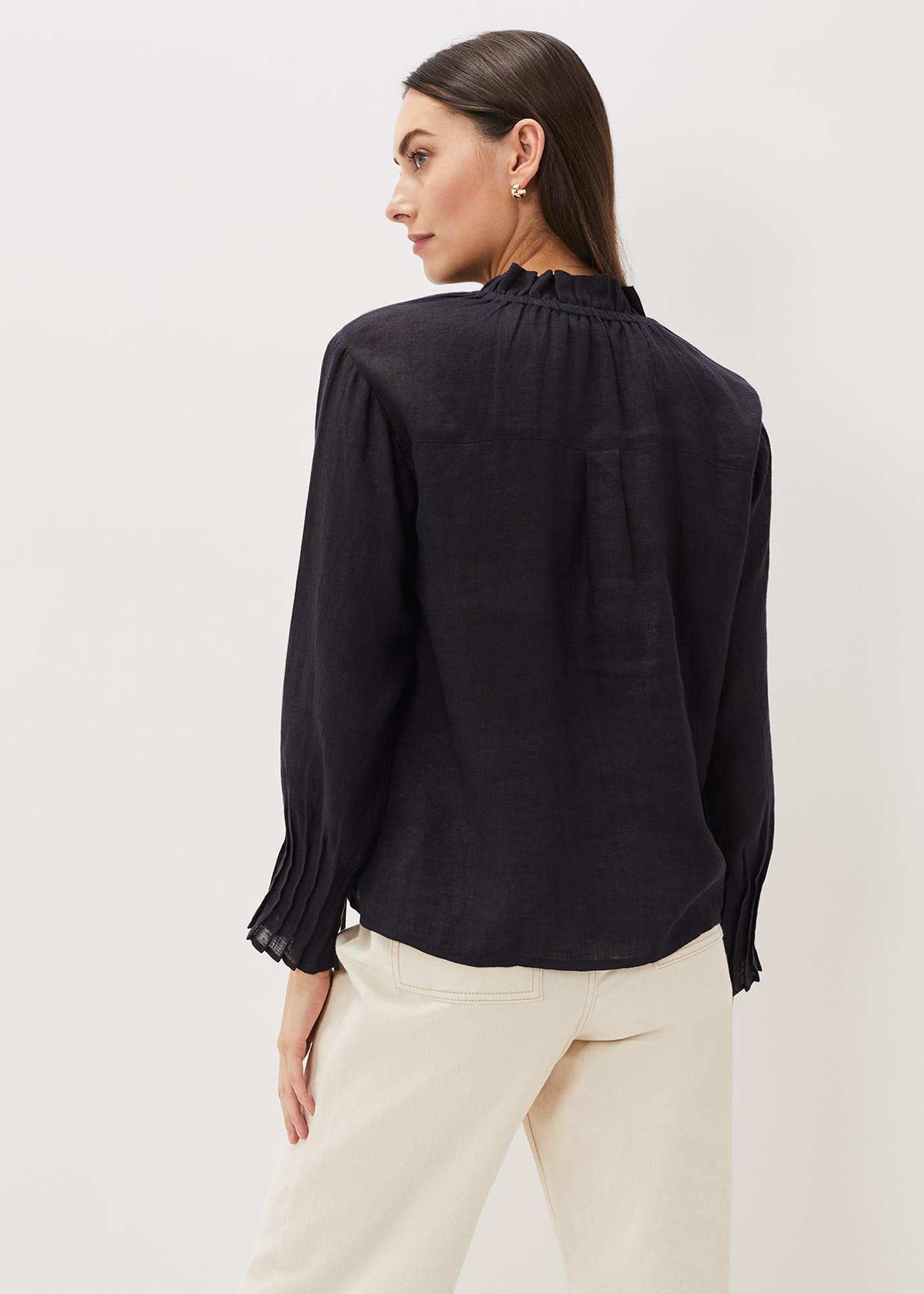 Katelynn Linen Blouse