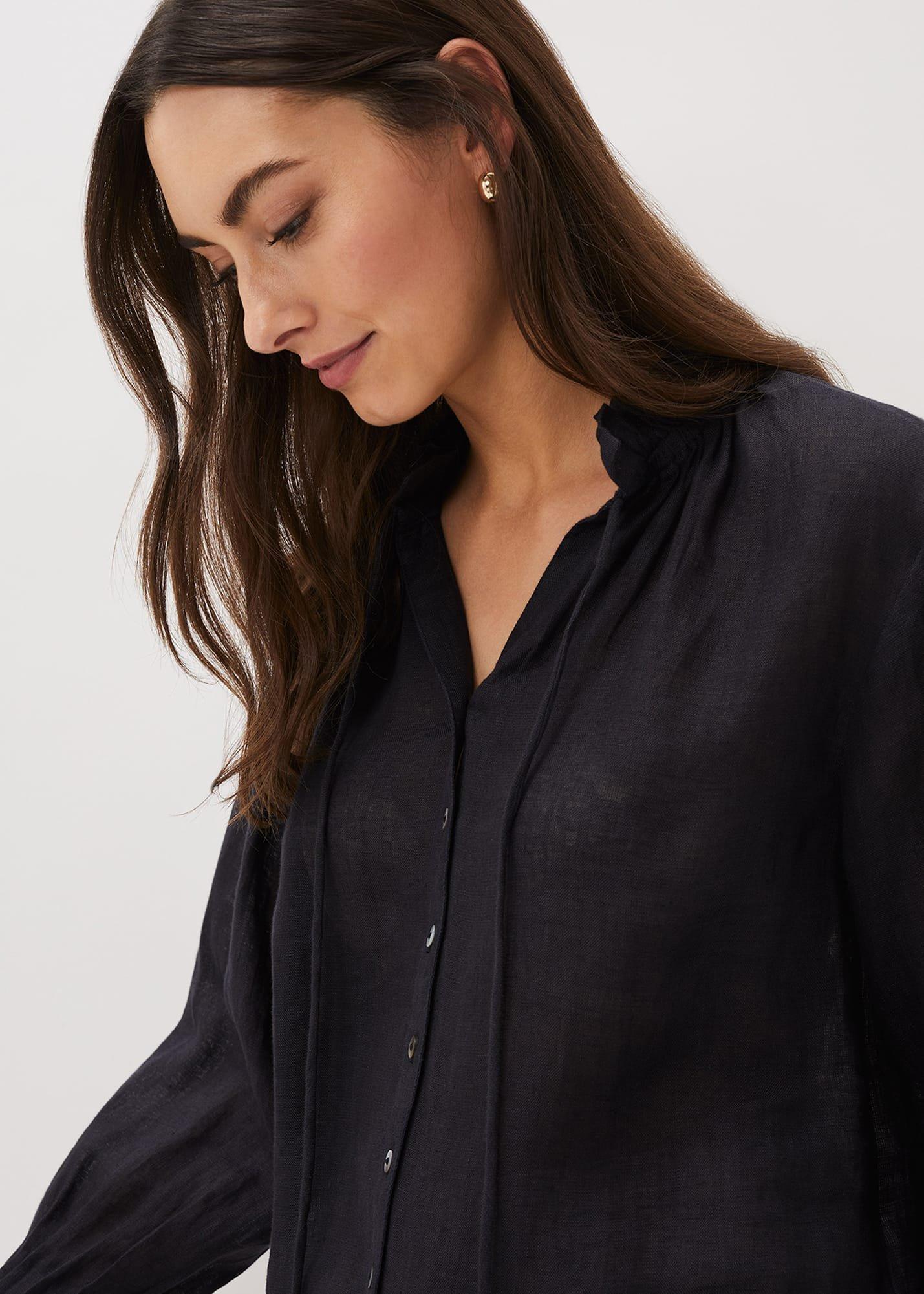 Katelynn Linen Blouse