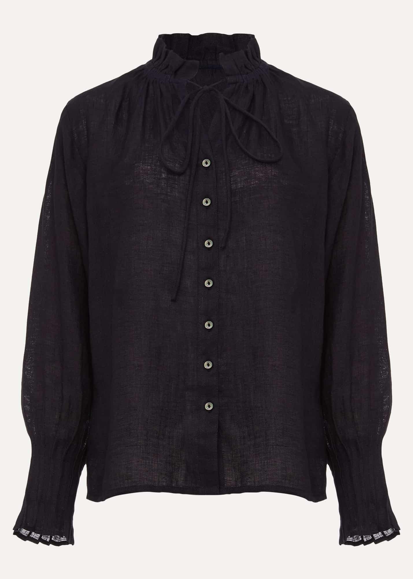 Katelynn Linen Blouse