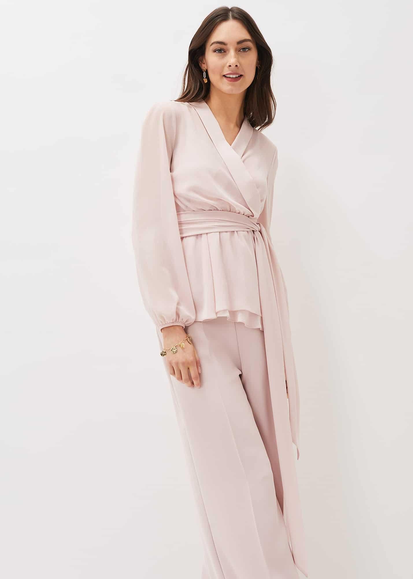 Florentine Wrap Co-Ord Top