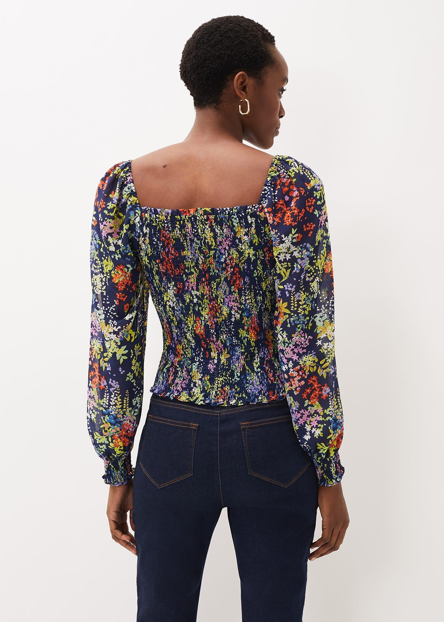 Esty Square Neck Blouse