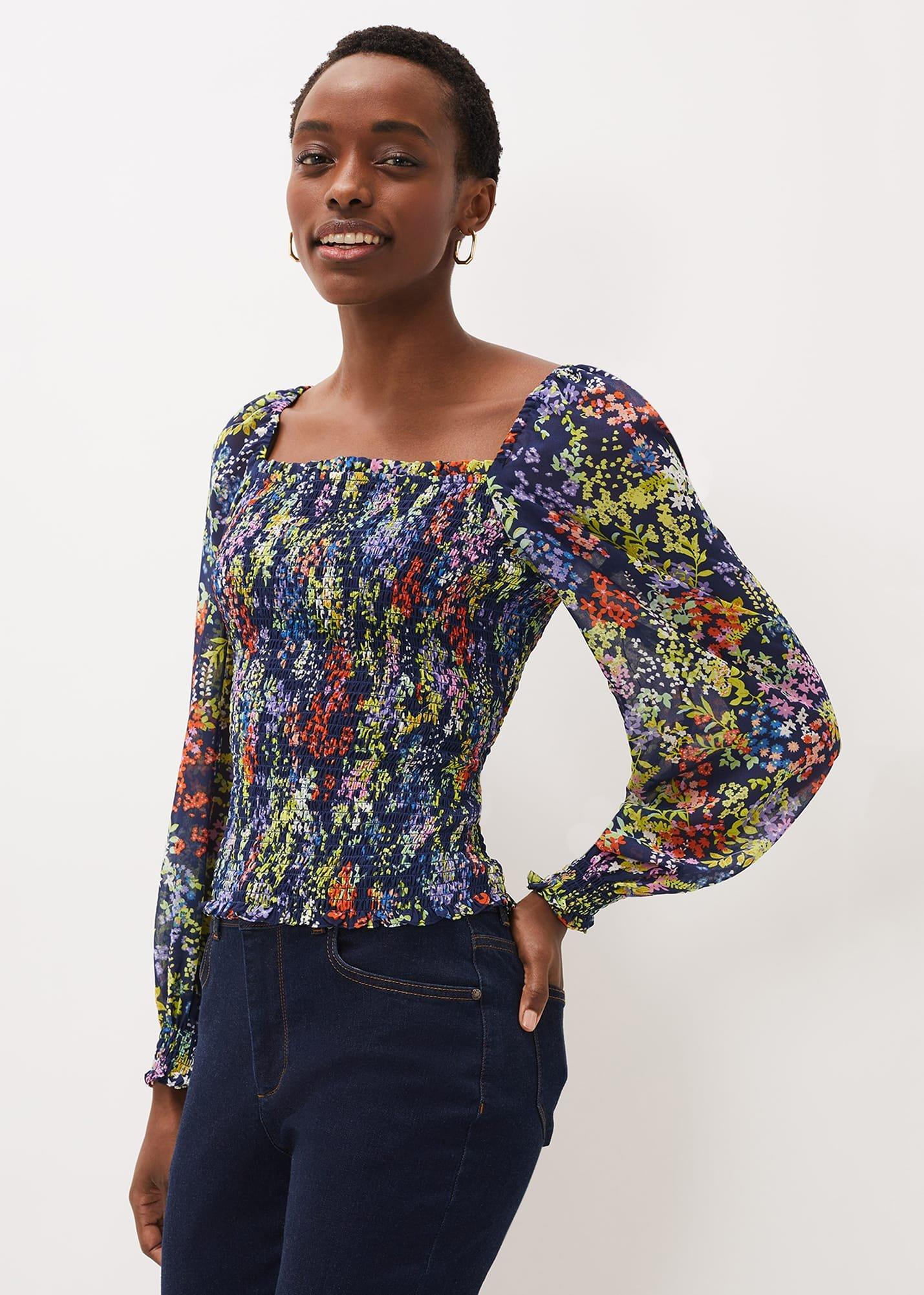 Esty Square Neck Blouse