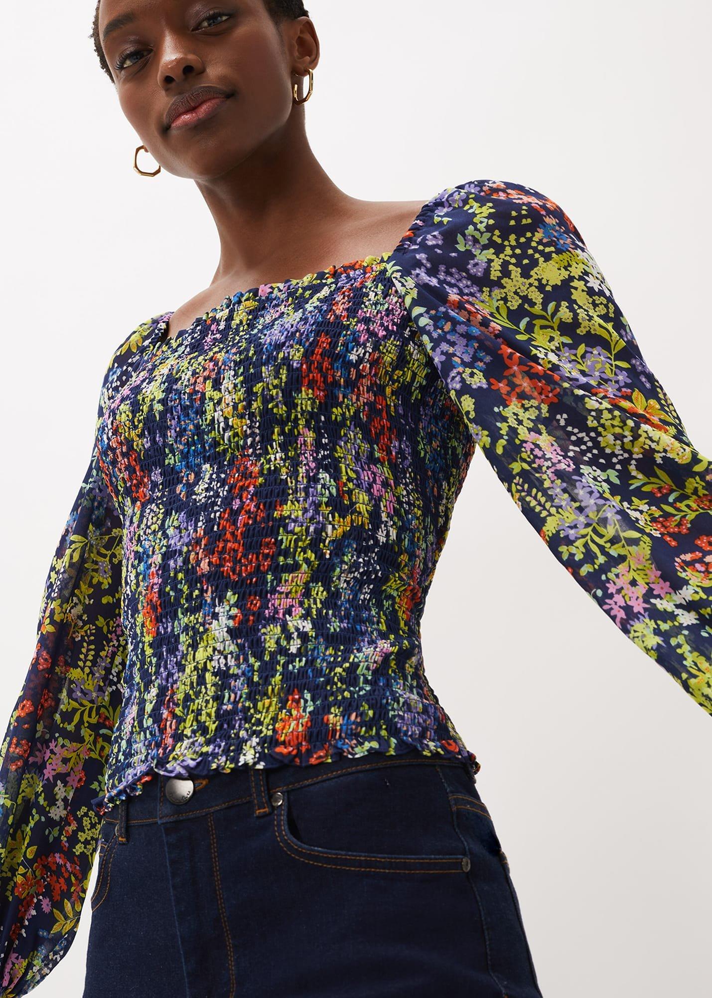 Esty Square Neck Blouse