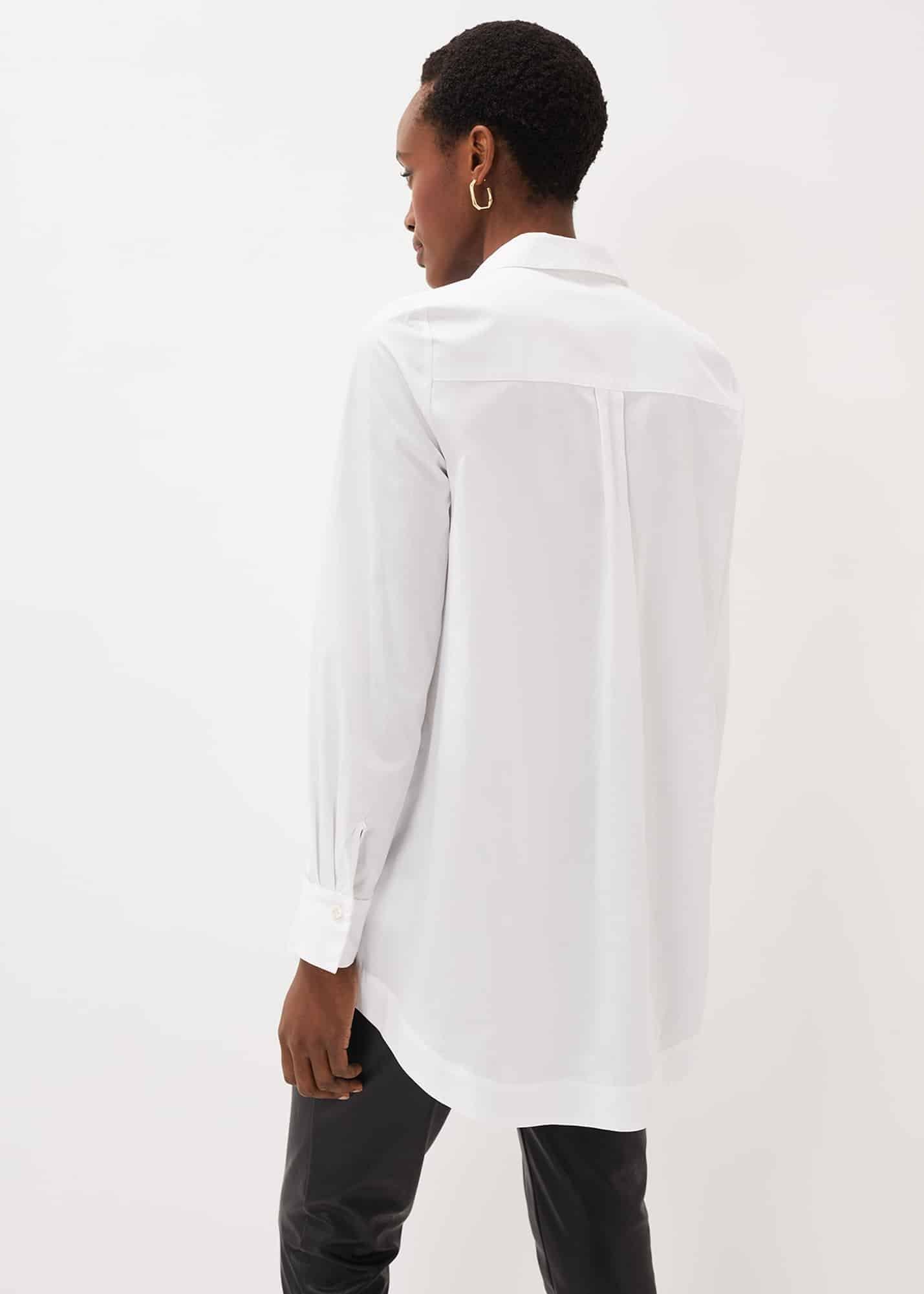 Emme Longline Cotton Shirt