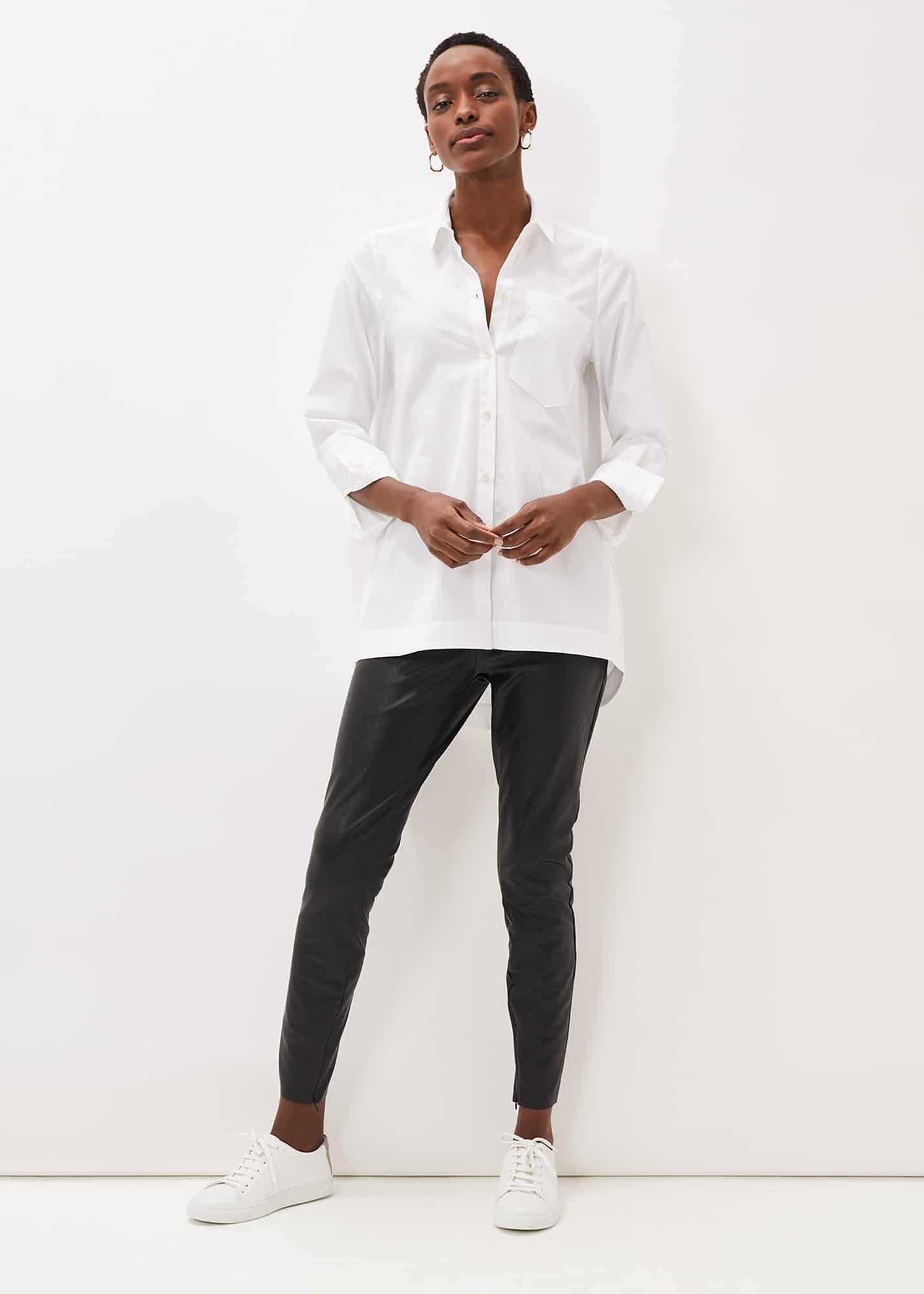 Emme Longline Cotton Shirt