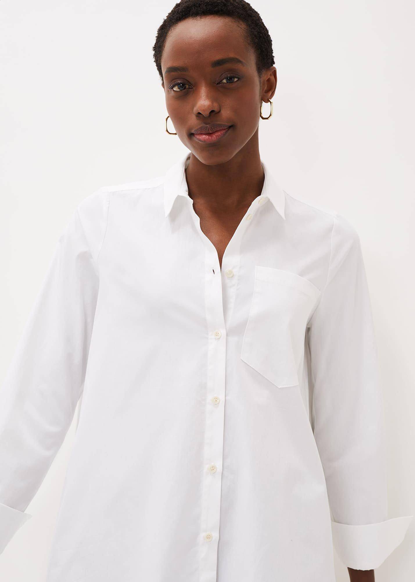 Emme Longline Cotton Shirt