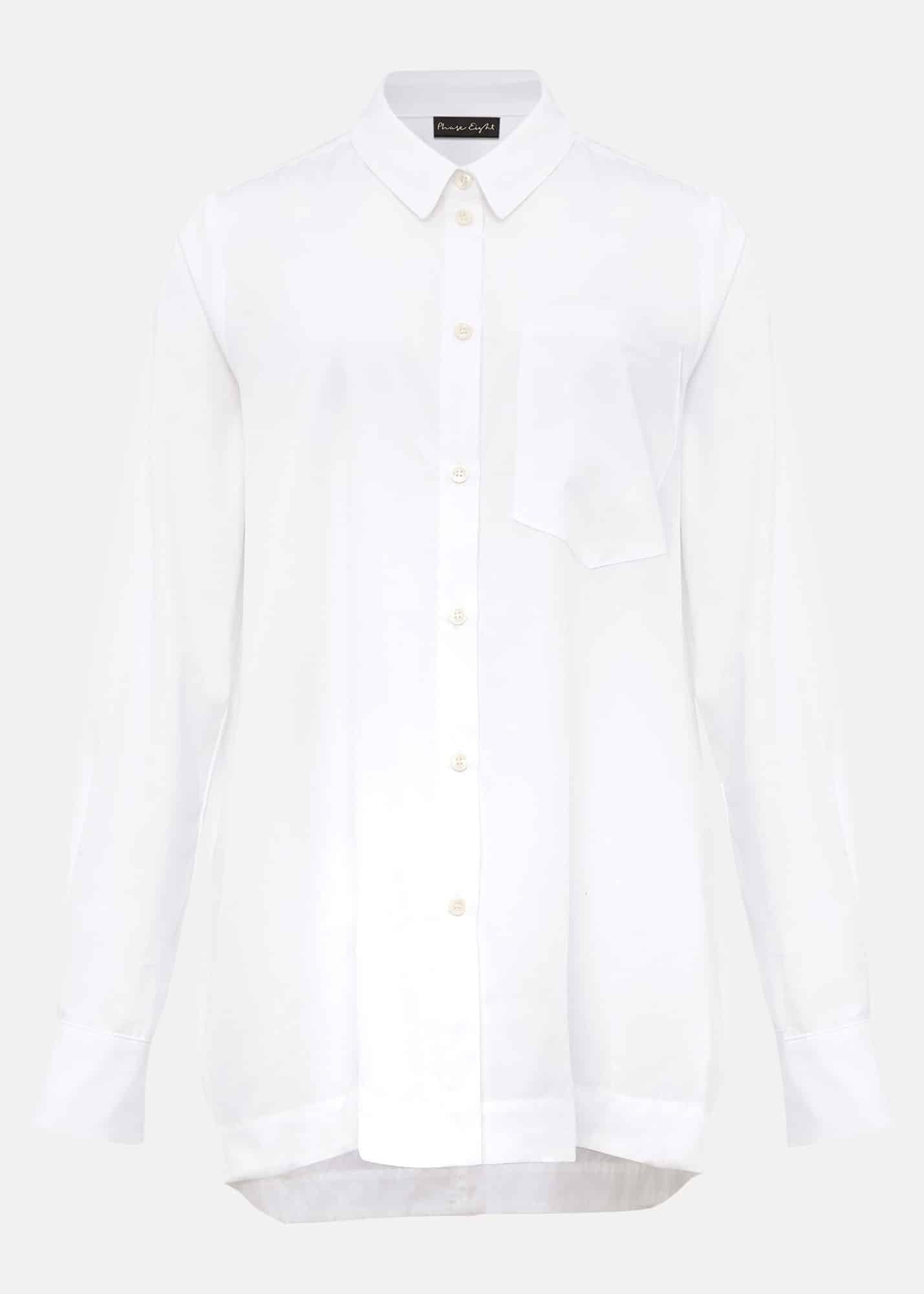 Emme Longline Cotton Shirt