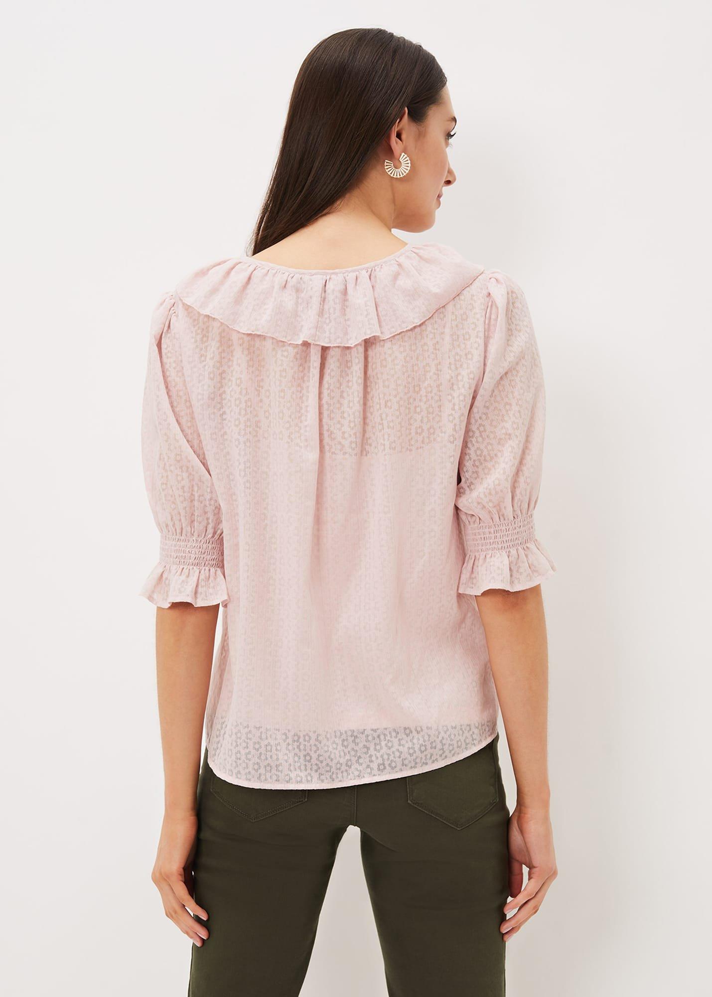 Chiarra Ruffle Collar Blouse