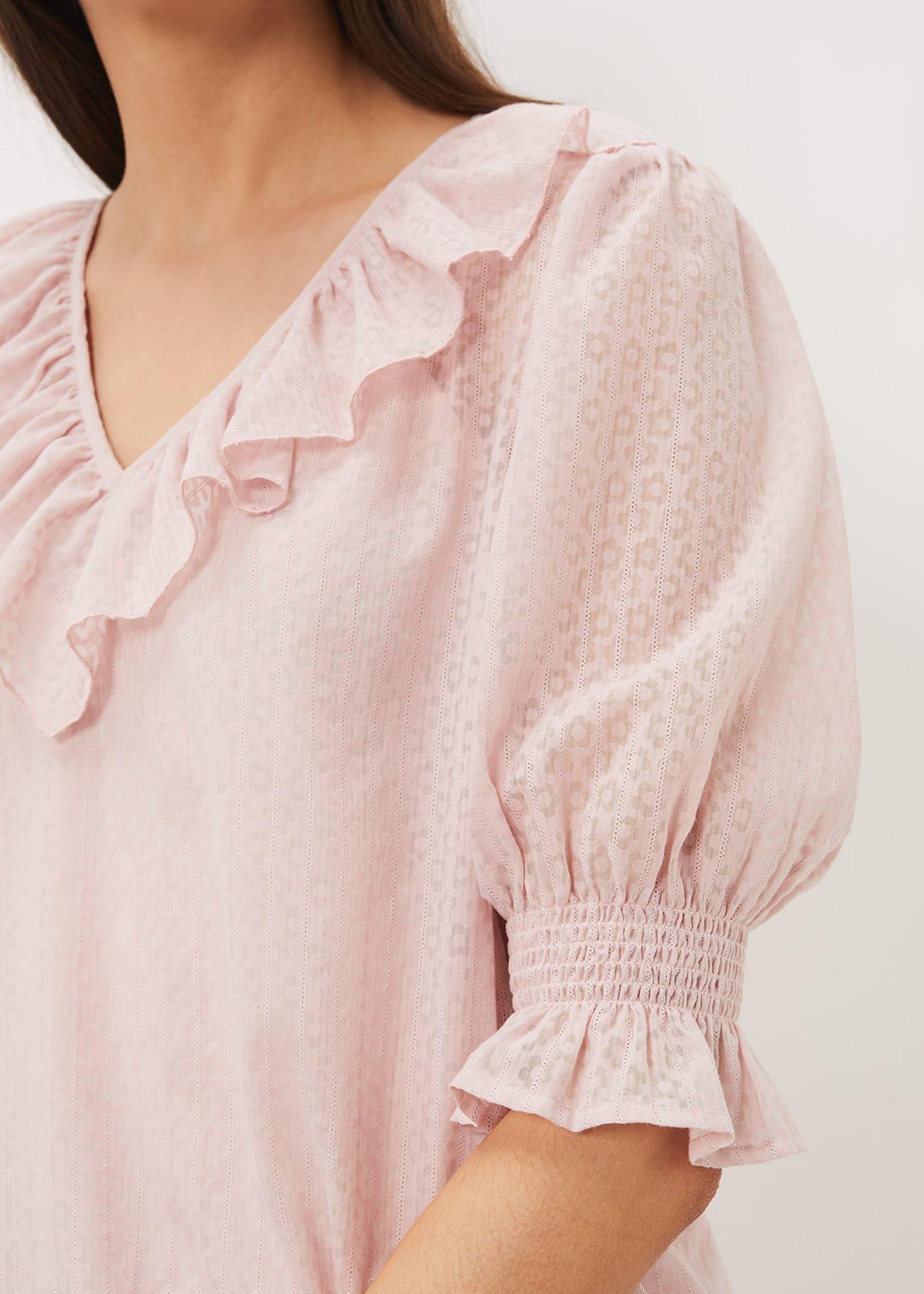 Chiarra Ruffle Collar Blouse
