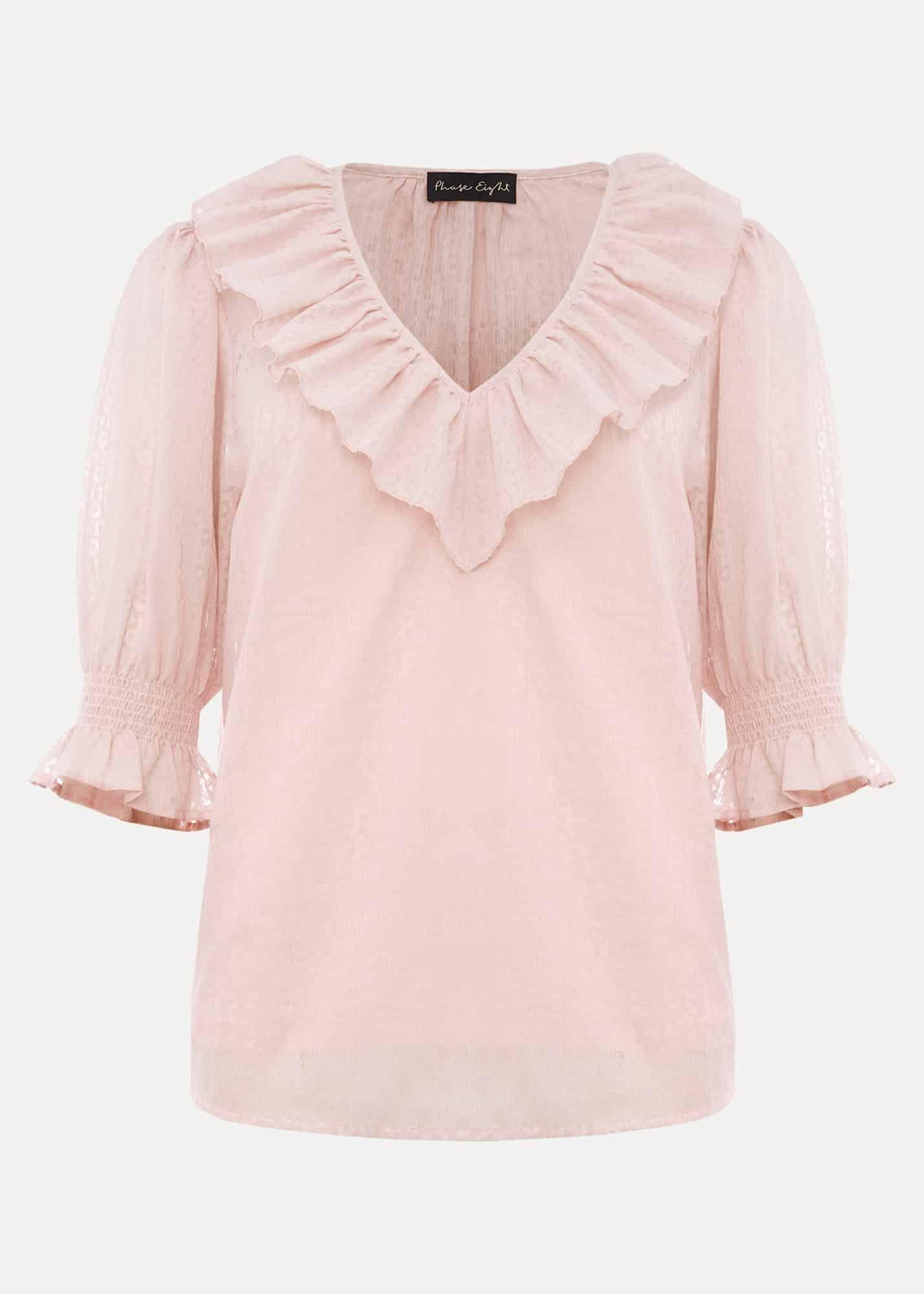 Chiarra Ruffle Collar Blouse