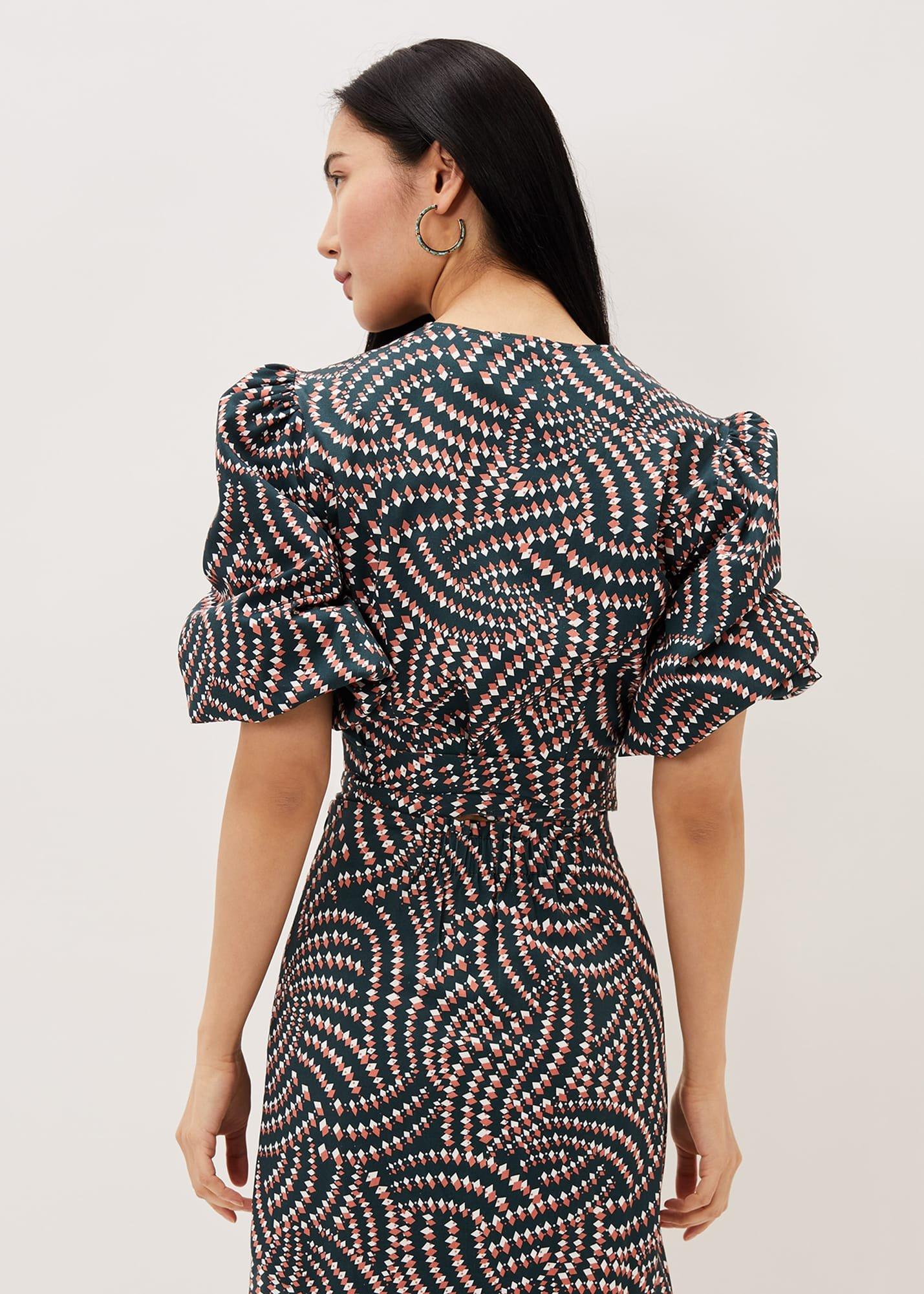 Kiri Co-Ord Geo Metric Blouse