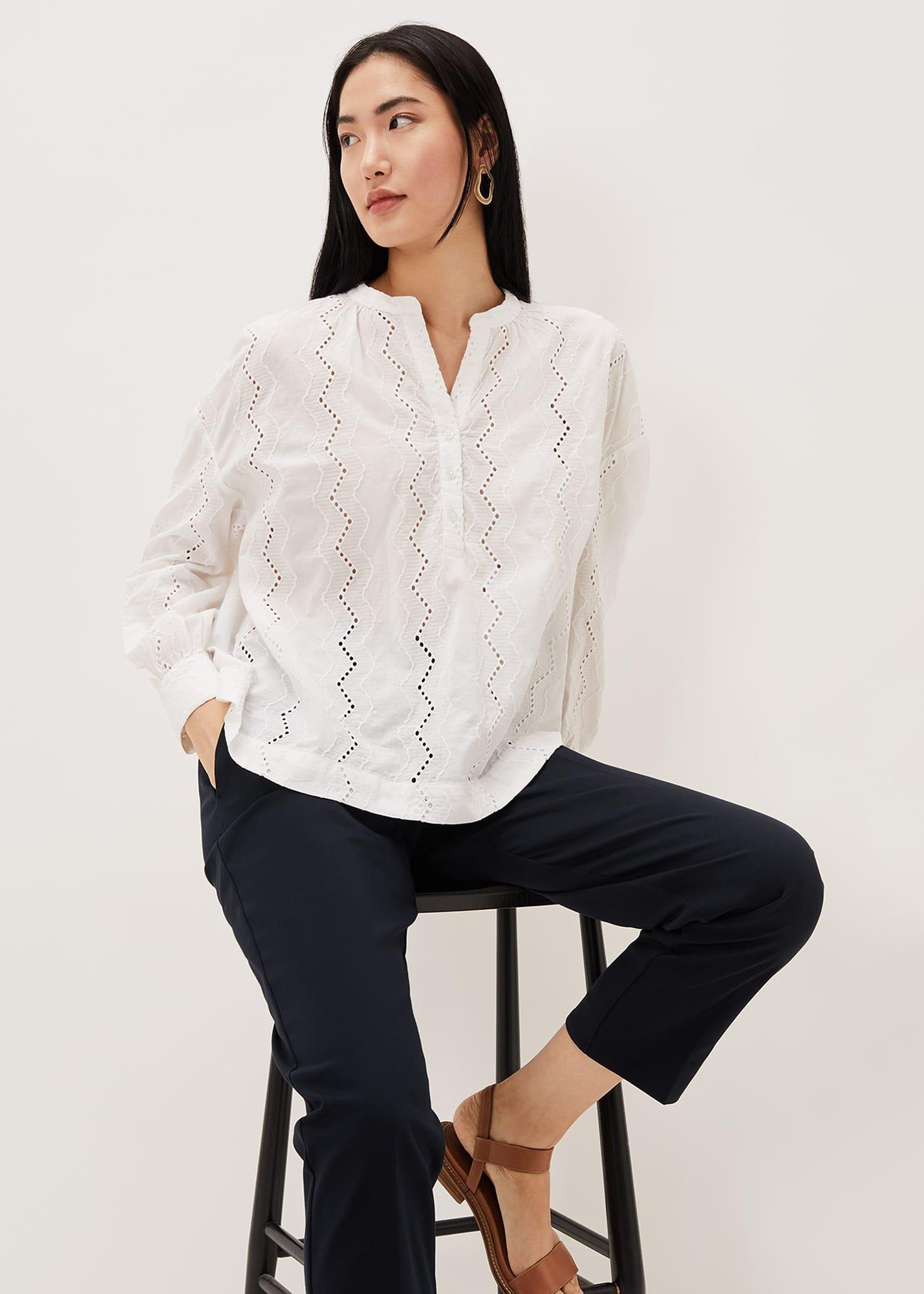 Sienna Broderie Blouse