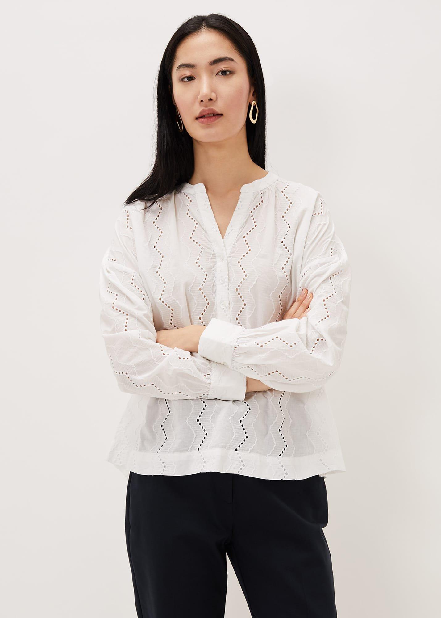 Sienna Broderie Blouse