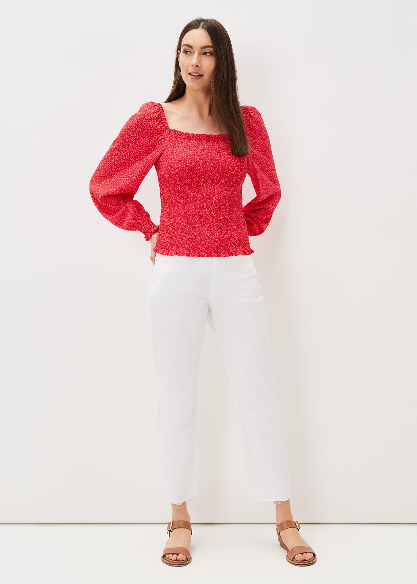Esty Square Neck Blouse