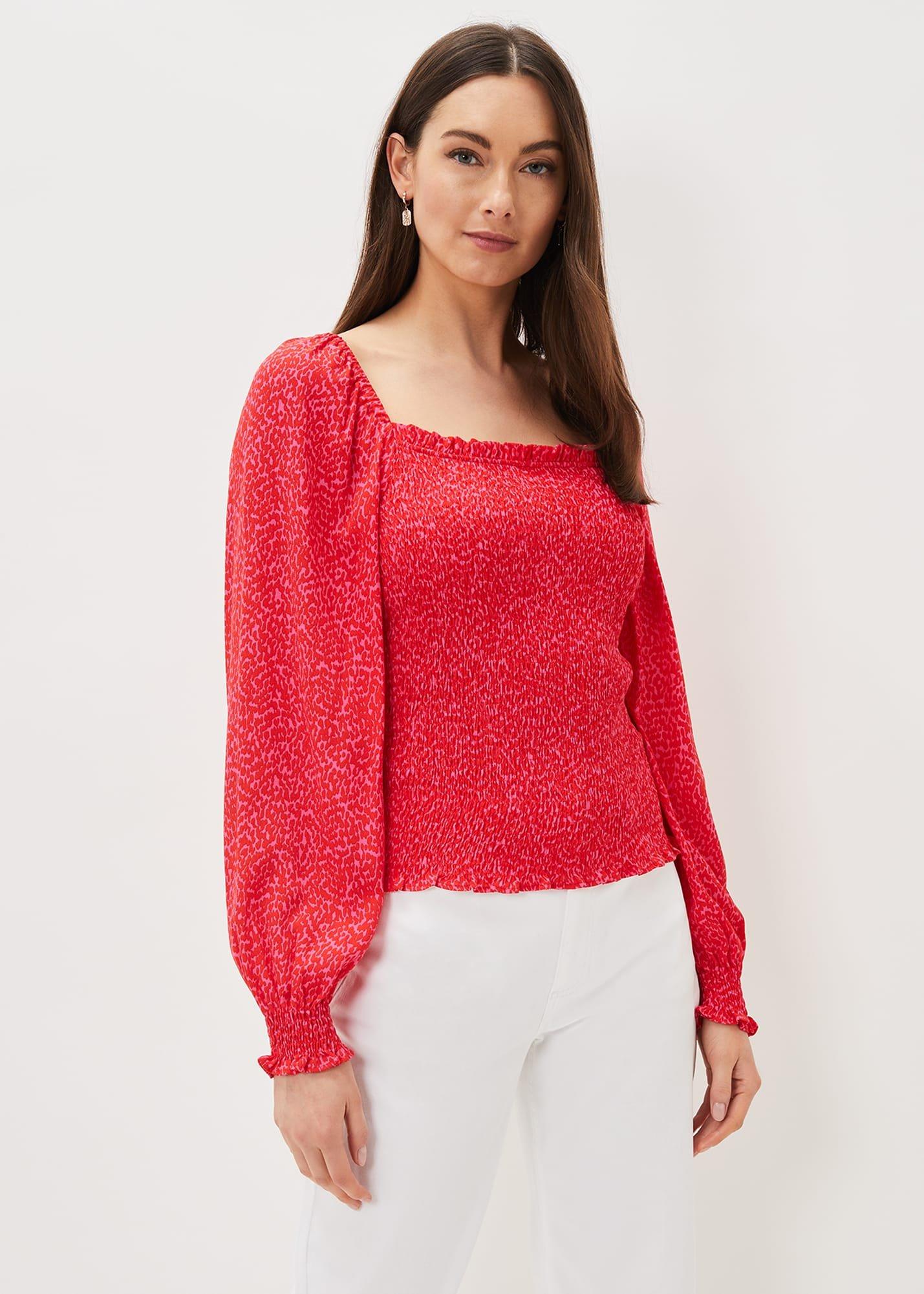 Esty Square Neck Blouse