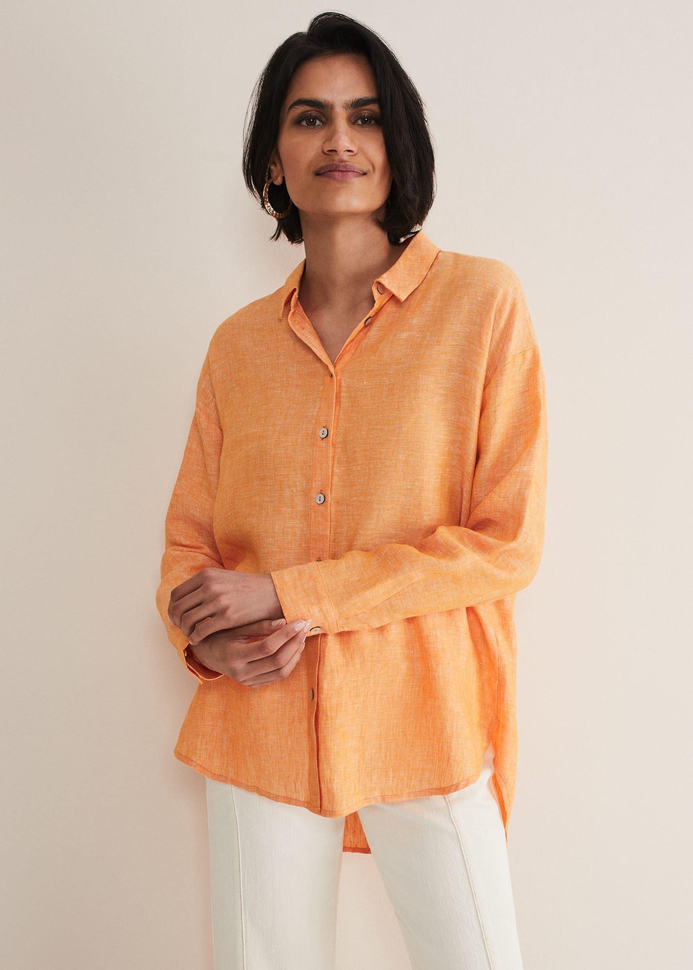 Lou Linen Longline Shirt