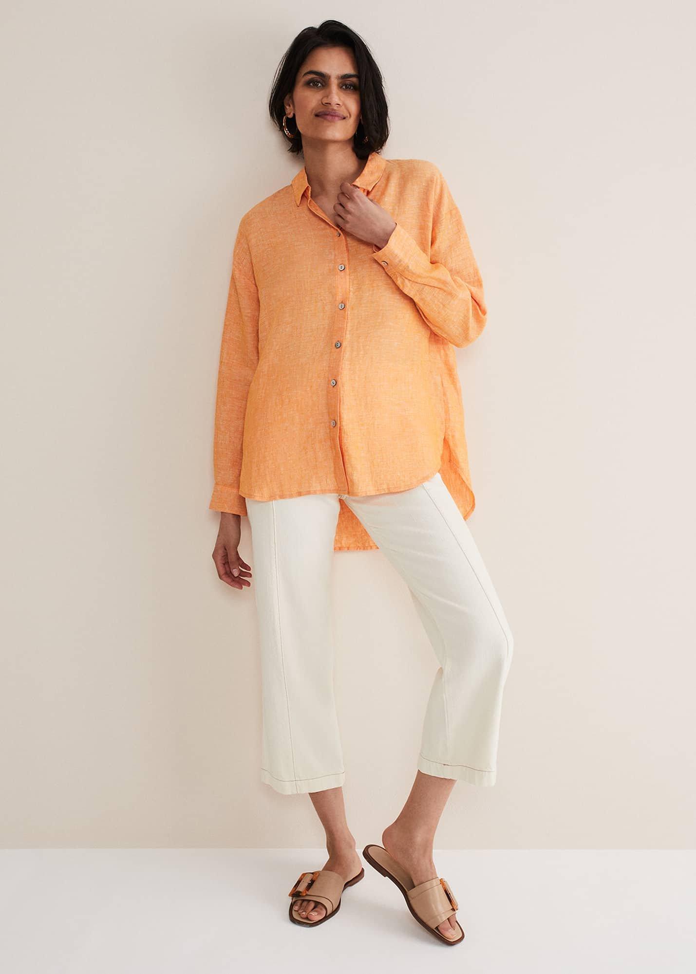 Lou Linen Longline Shirt