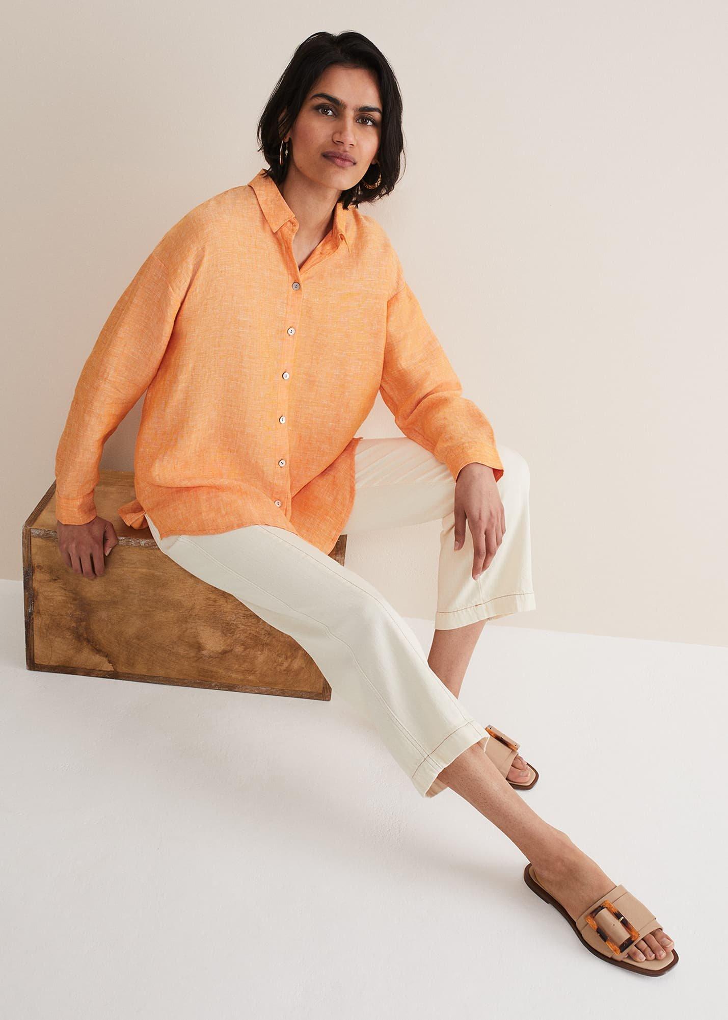Lou Linen Longline Shirt