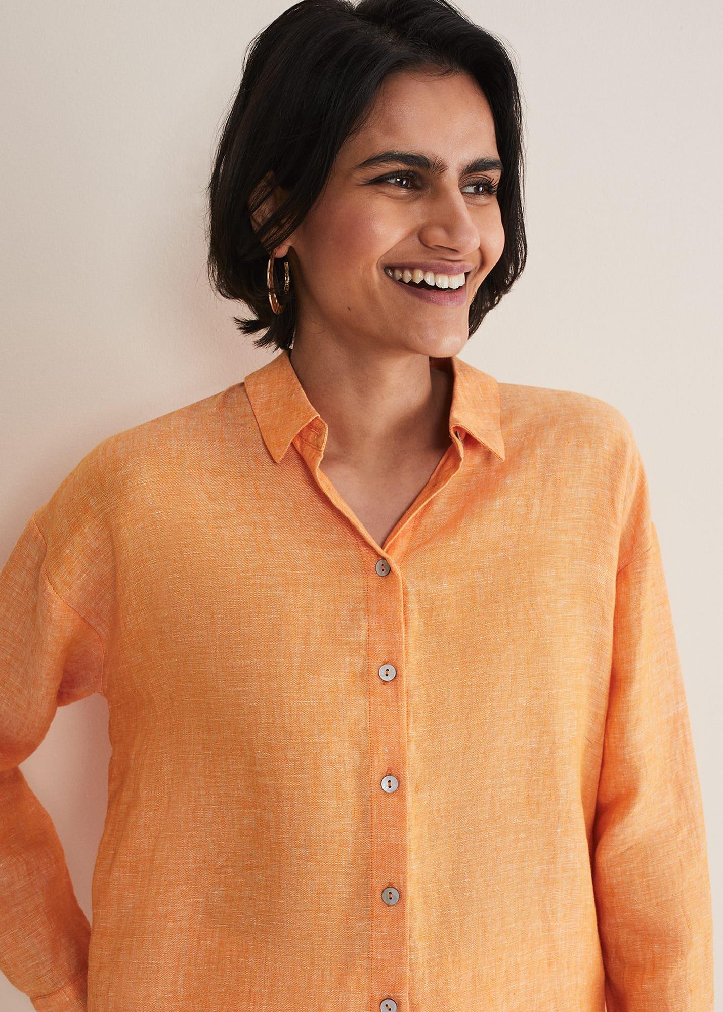 Lou Linen Longline Shirt