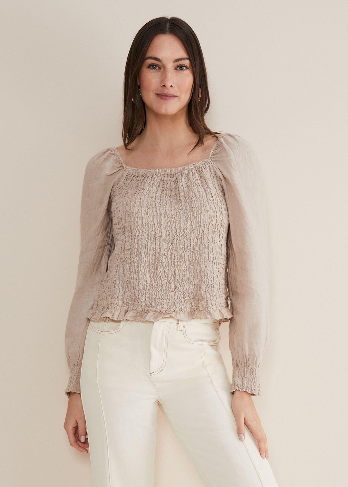 Esty Linen Blouse