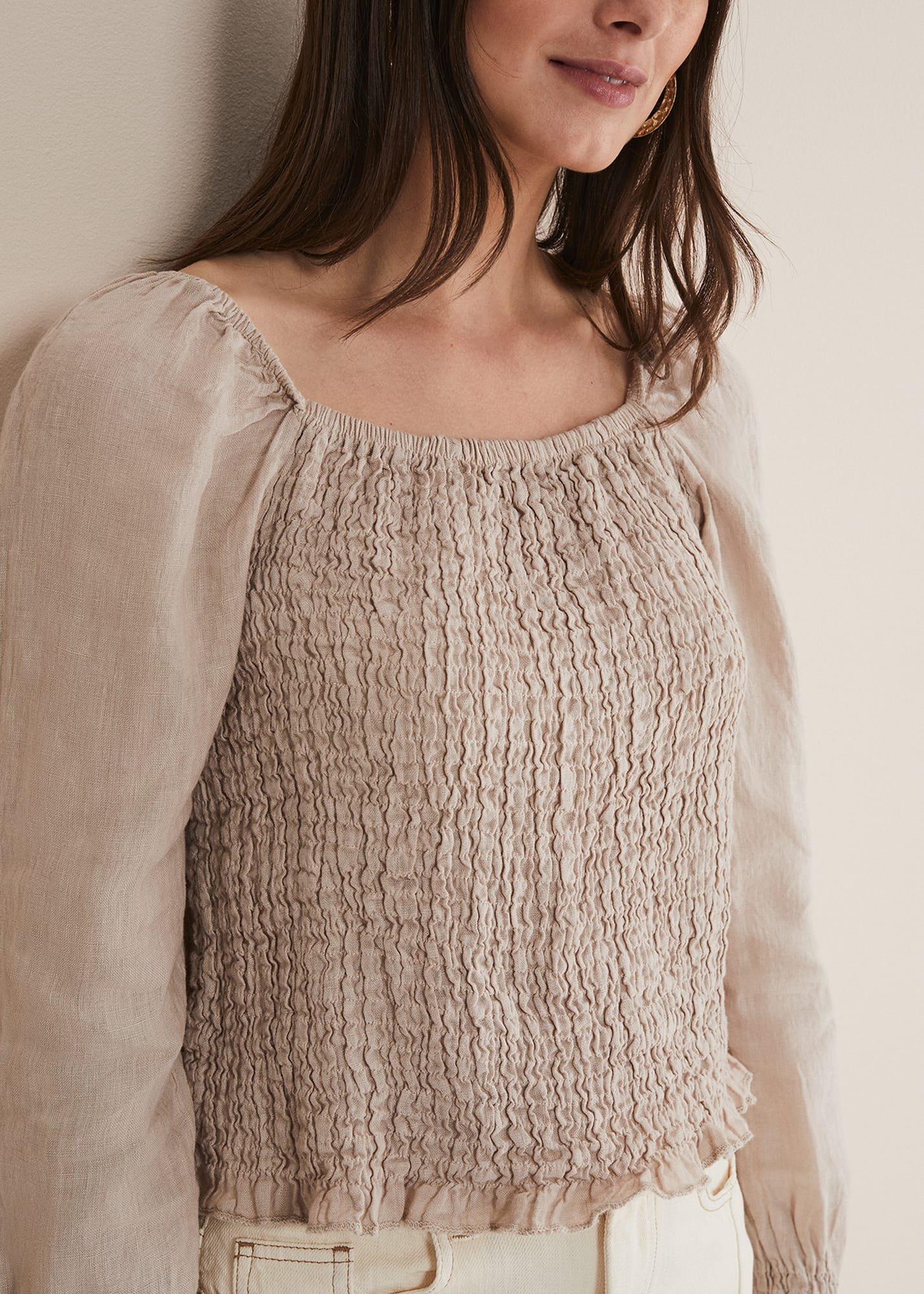 Esty Linen Blouse