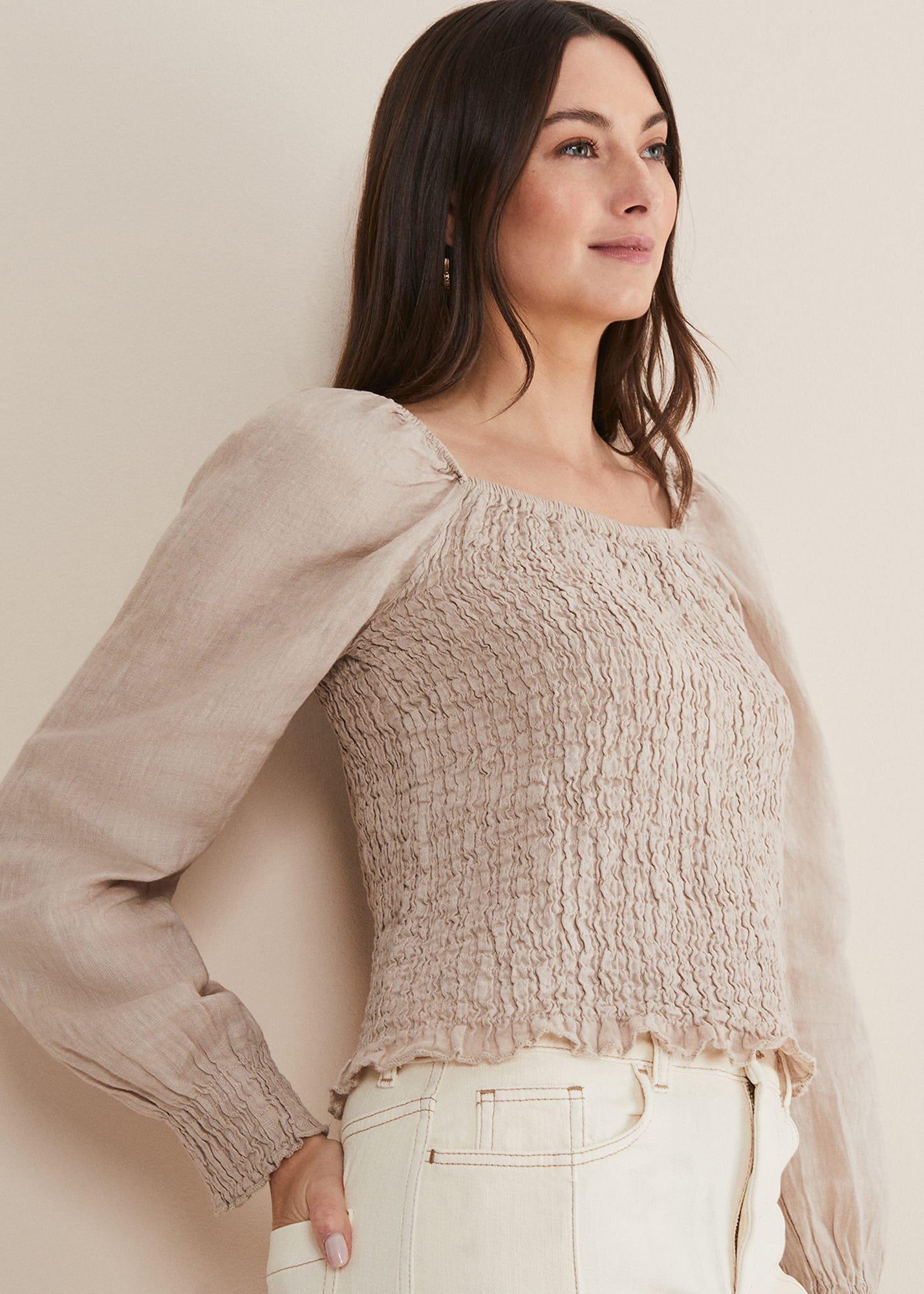Esty Linen Blouse