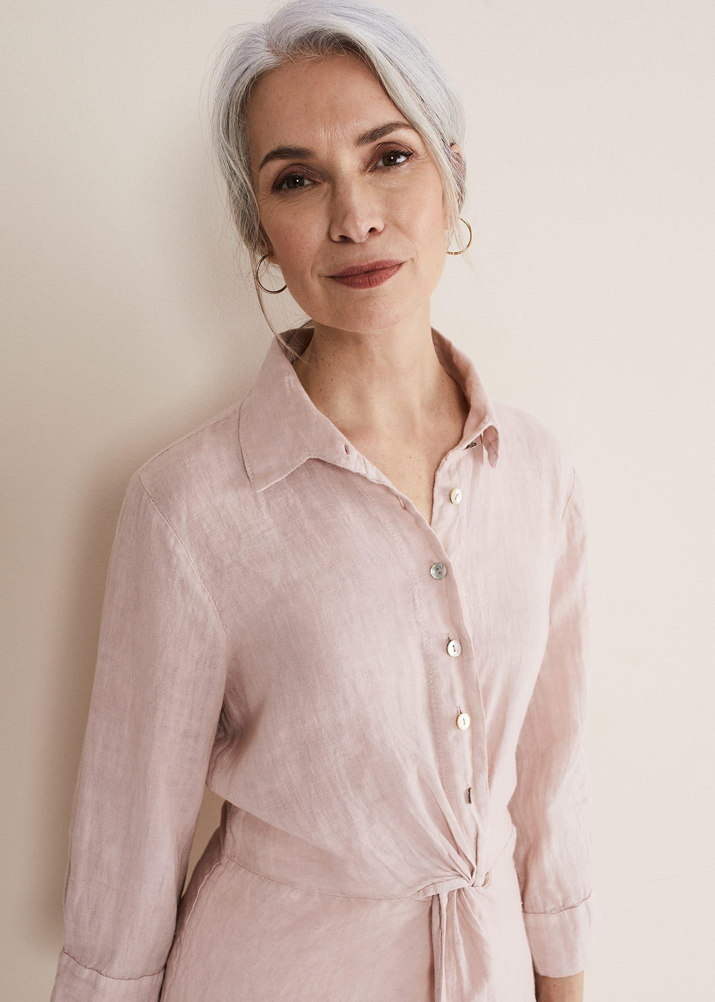 Ottely Twist Front Blouse