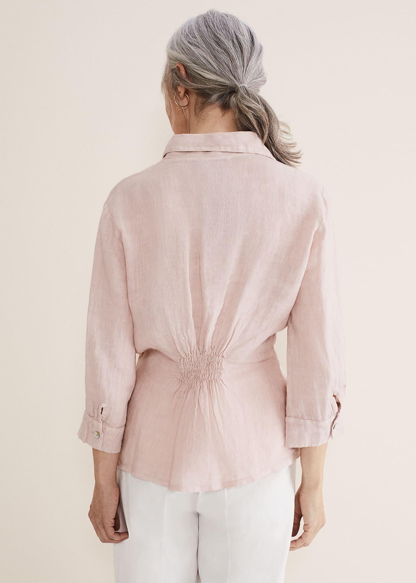 Ottely Twist Front Blouse