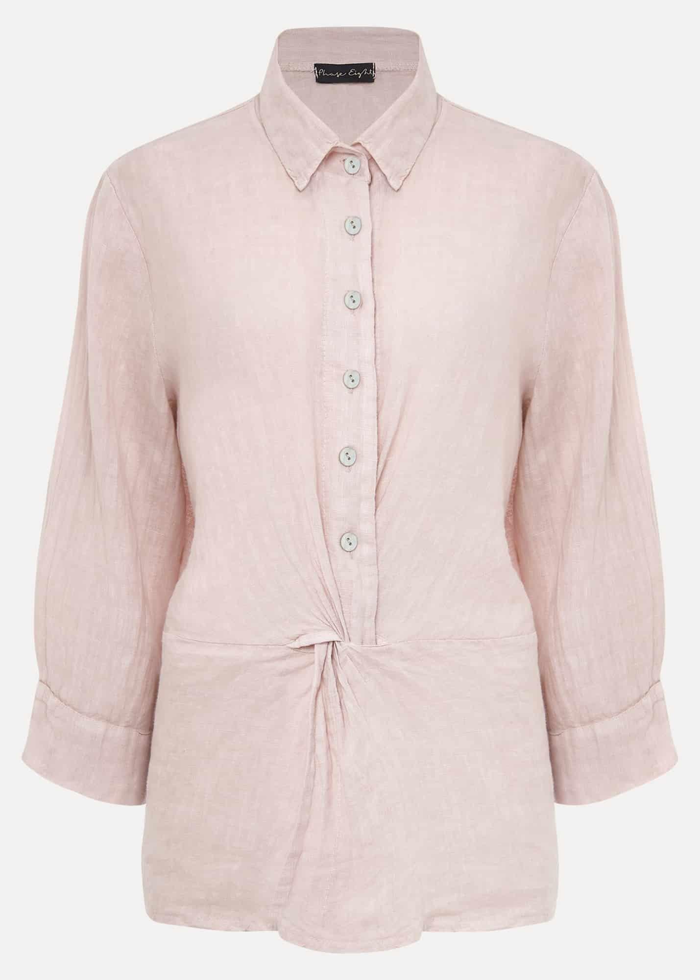 Ottely Twist Front Blouse
