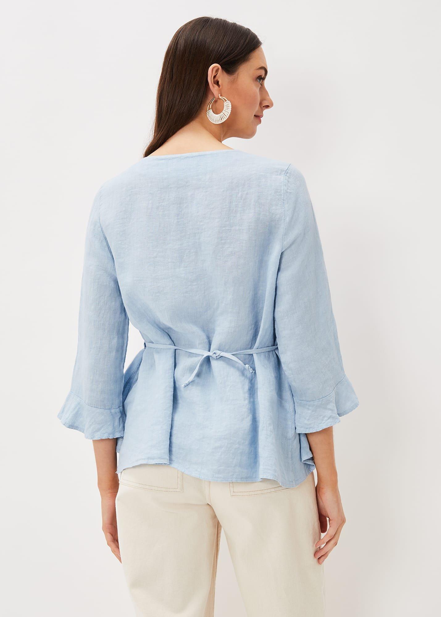 Iola Linen Blouse