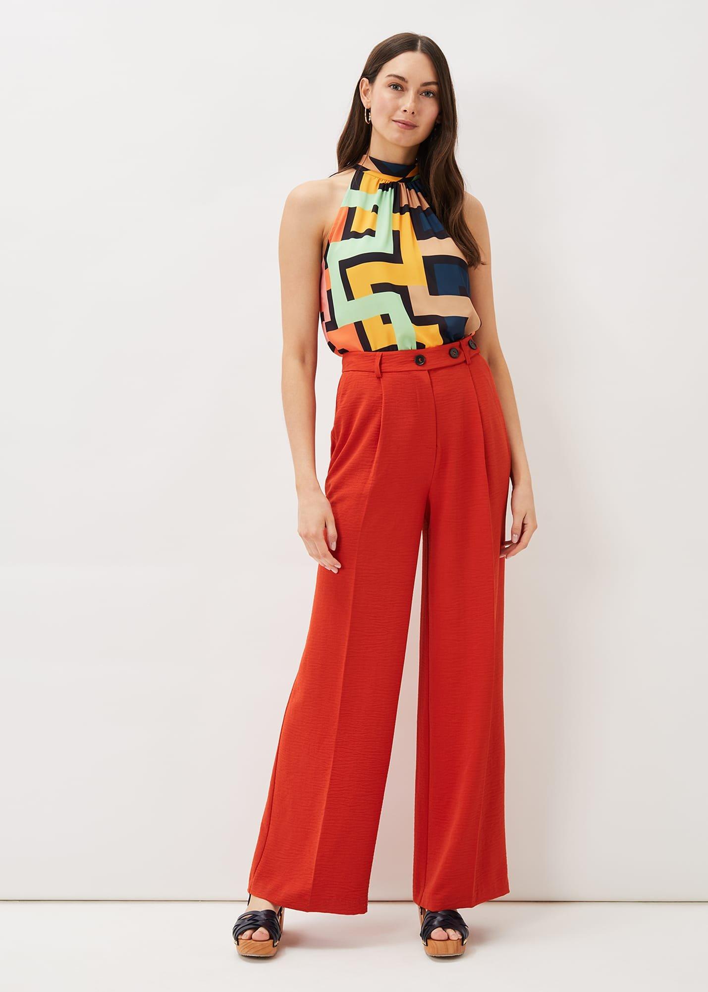 Milano Sleeveless Print Blouse