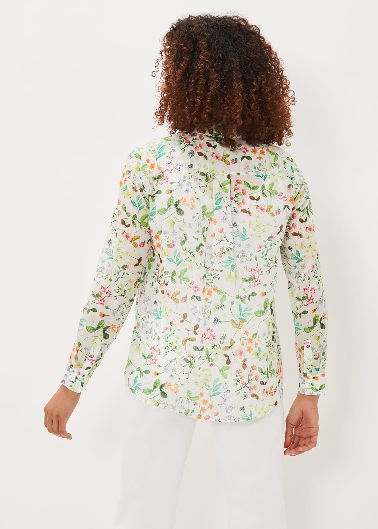 Maddelena Cotton Floral Blouse
