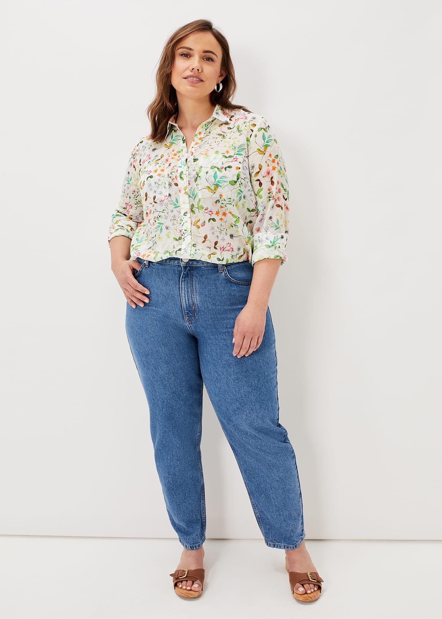 Maddelena Cotton Floral Blouse
