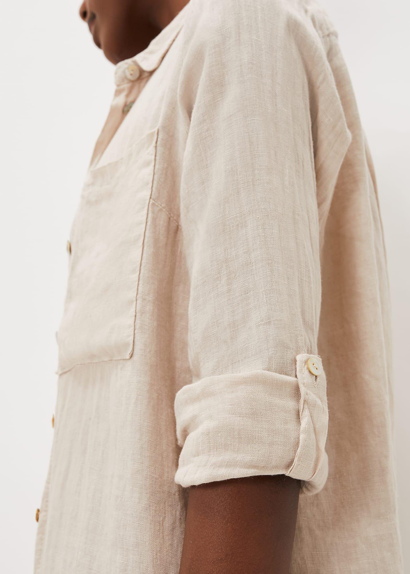 Cynthia Linen Longline Shirt