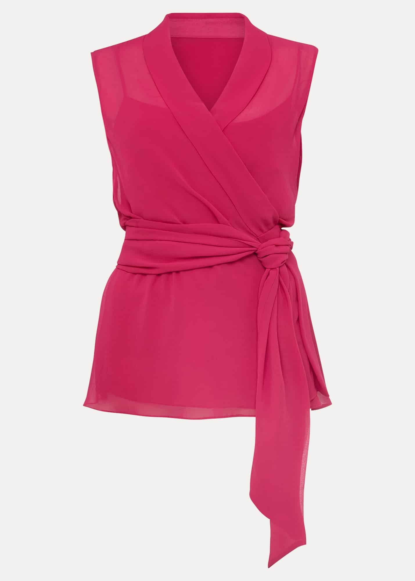 Florentine Sleeveless Wrap Top