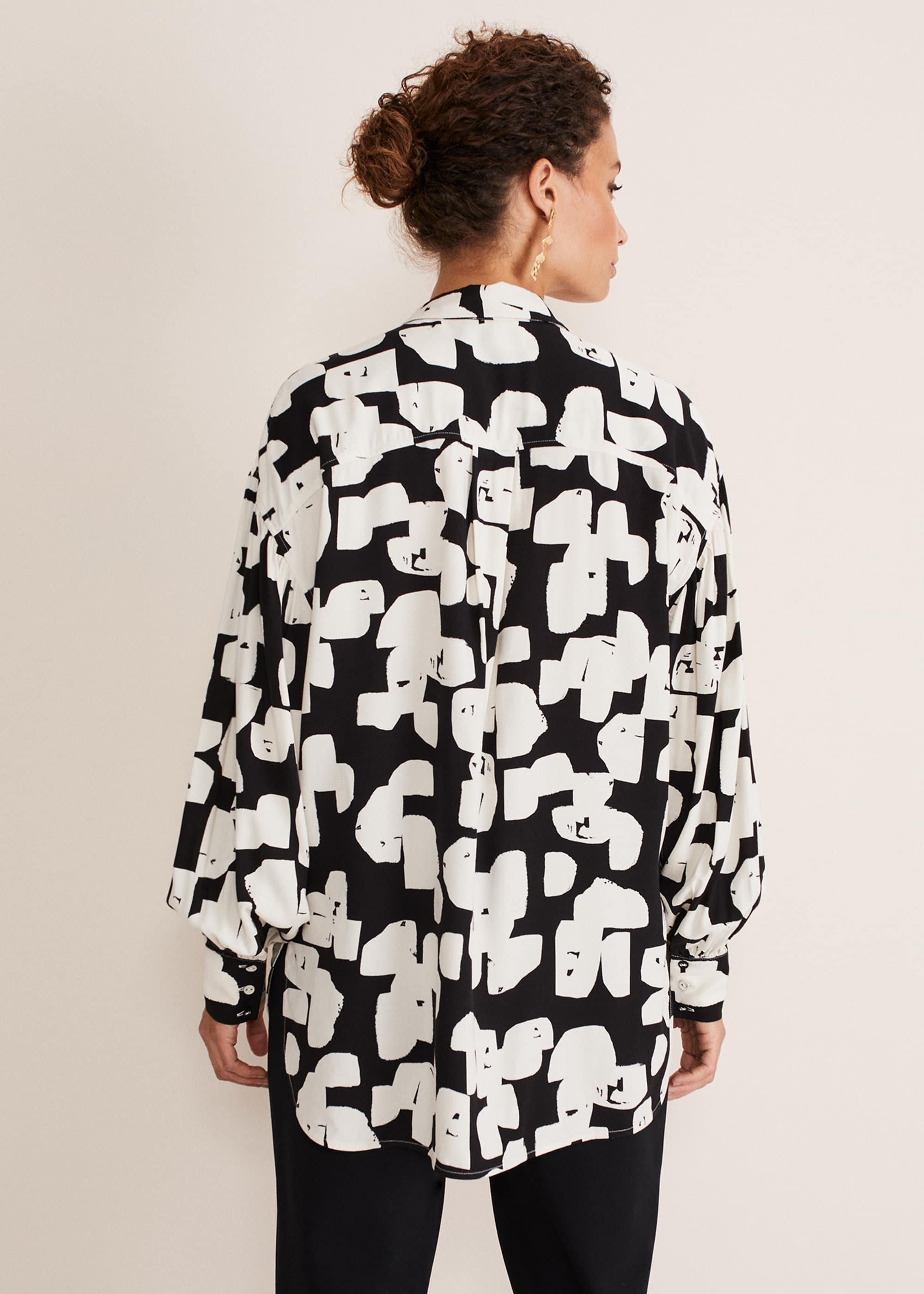 Luana Geo Print Blouse
