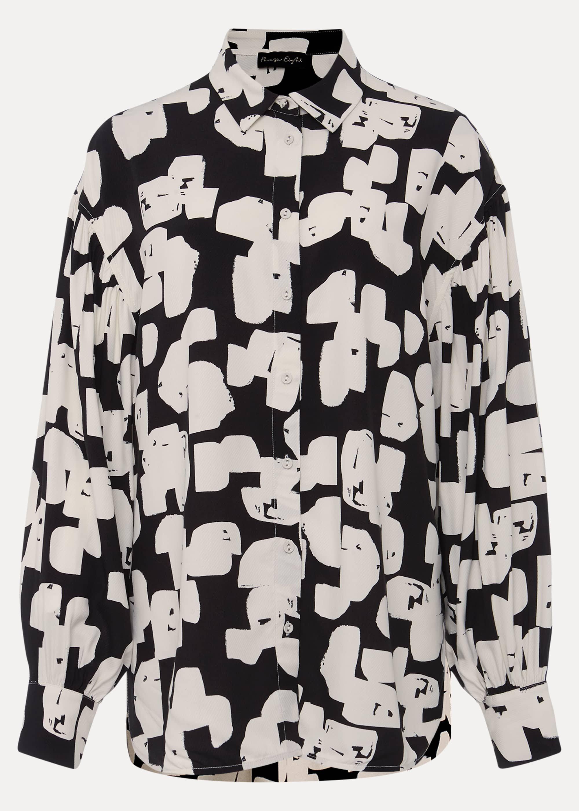Luana Geo Print Blouse
