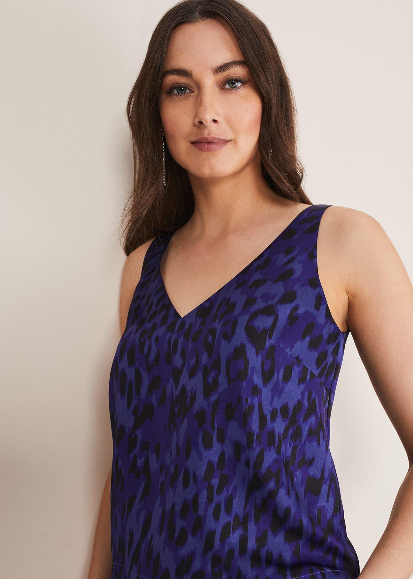 Coletta Leopard Print Top