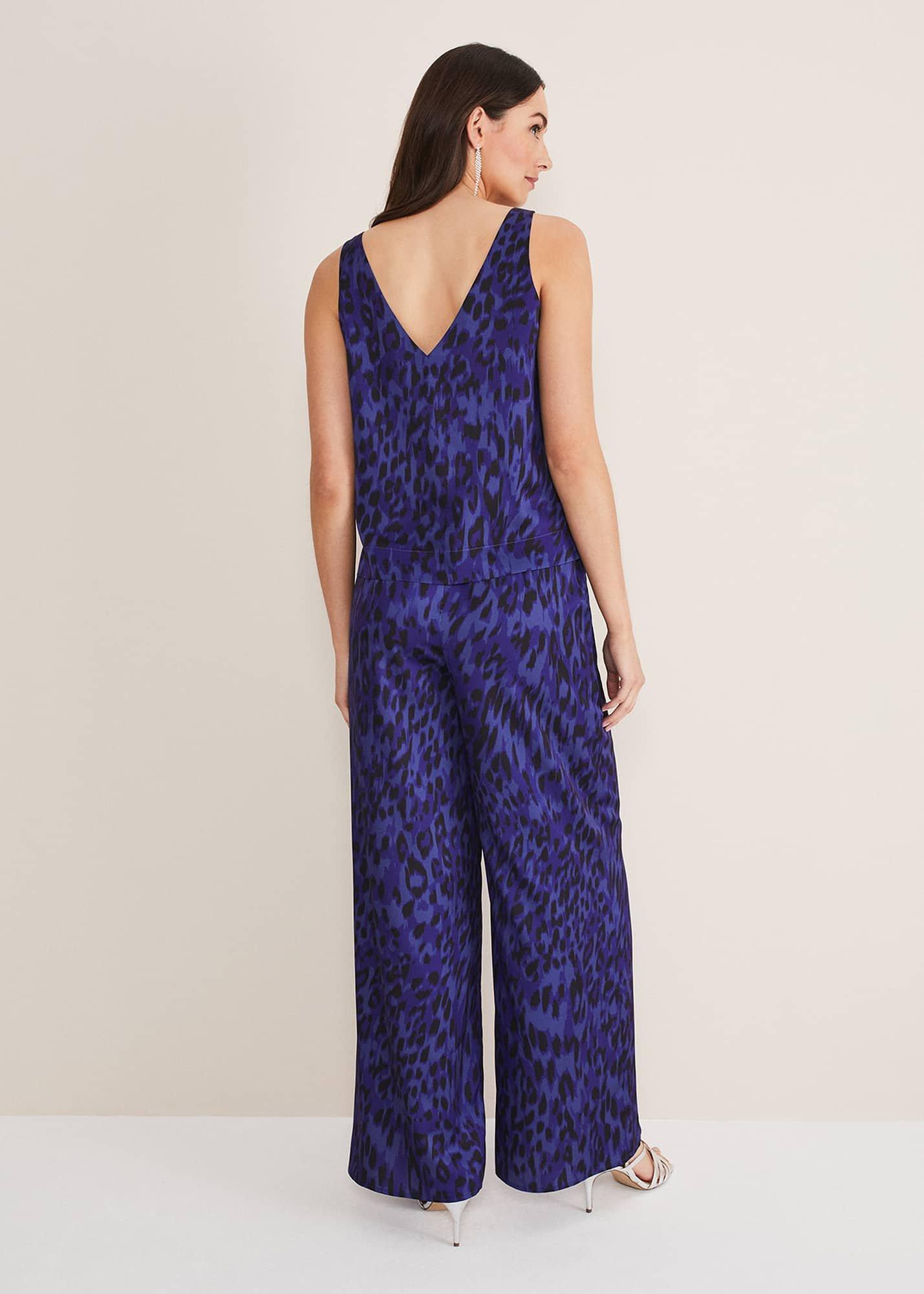 Coletta Leopard Print Top