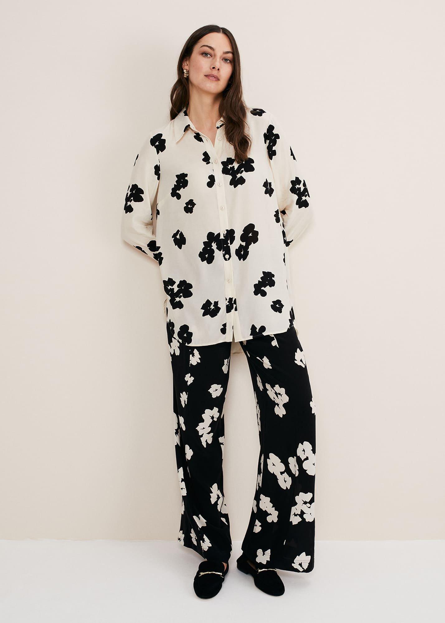 Rae Floral Longline Shirt