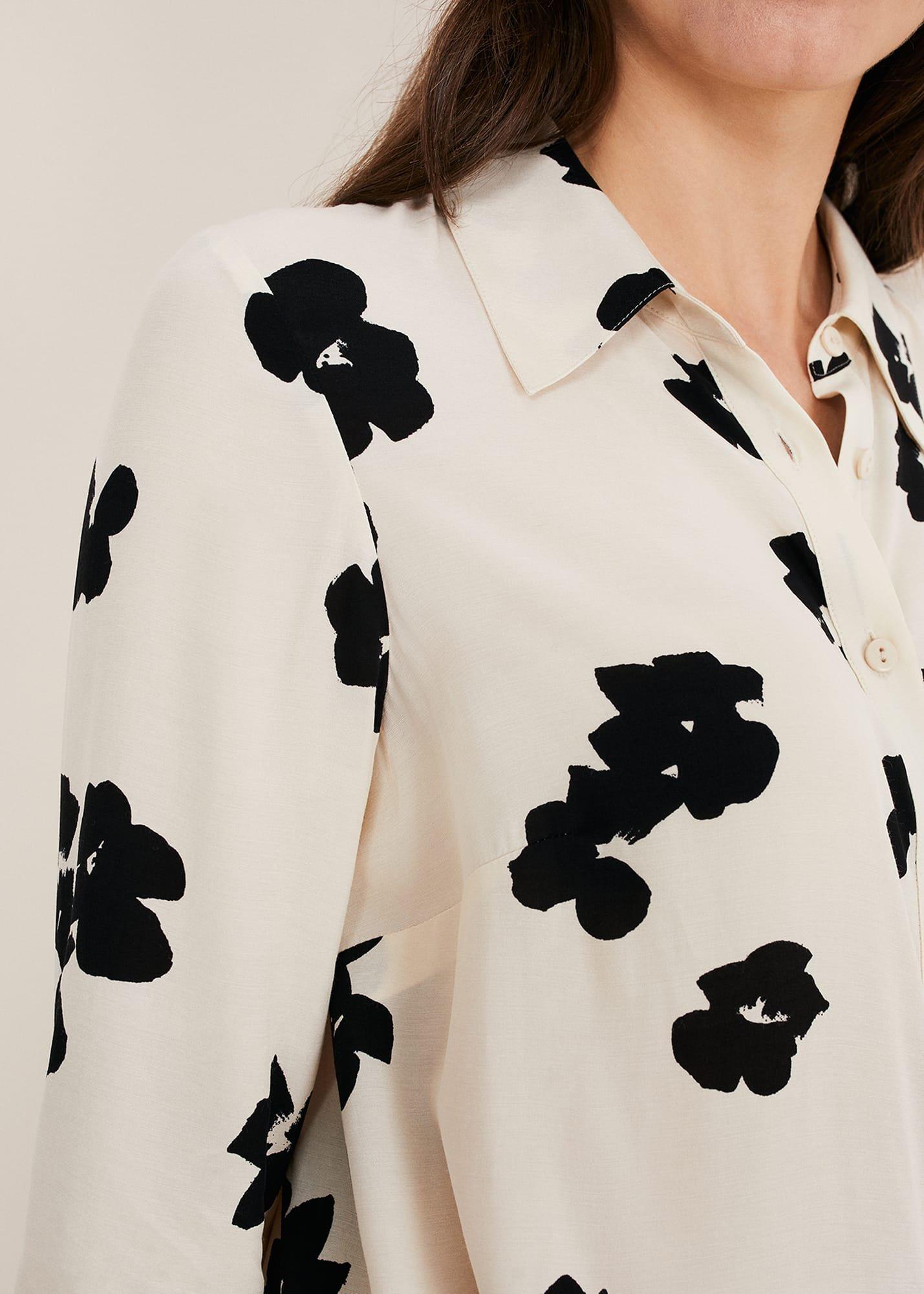 Rae Floral Longline Shirt