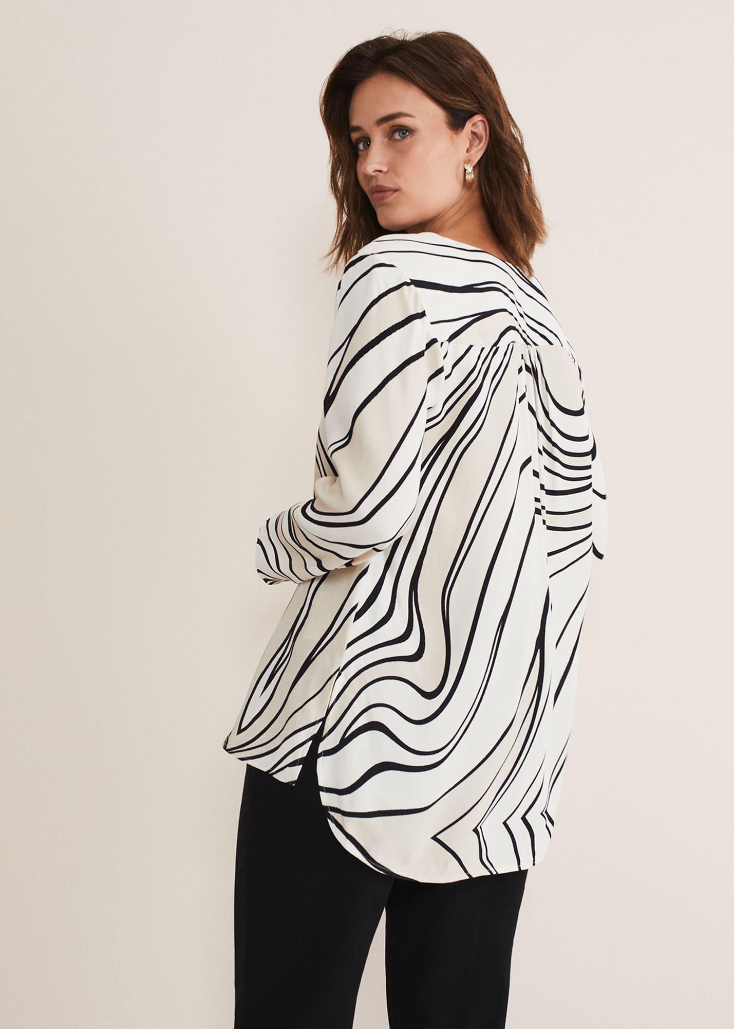 Macie Zip Blouse