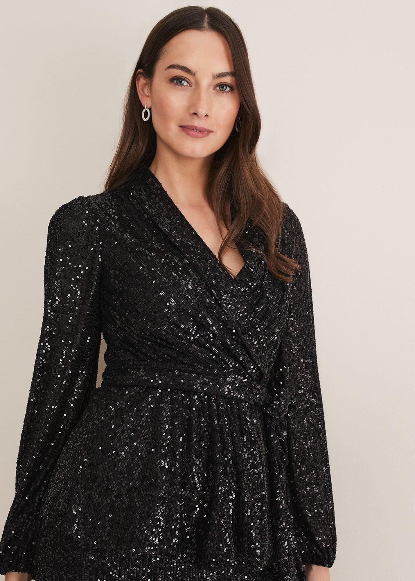 Florentine Sequin Blouse Co-Ord