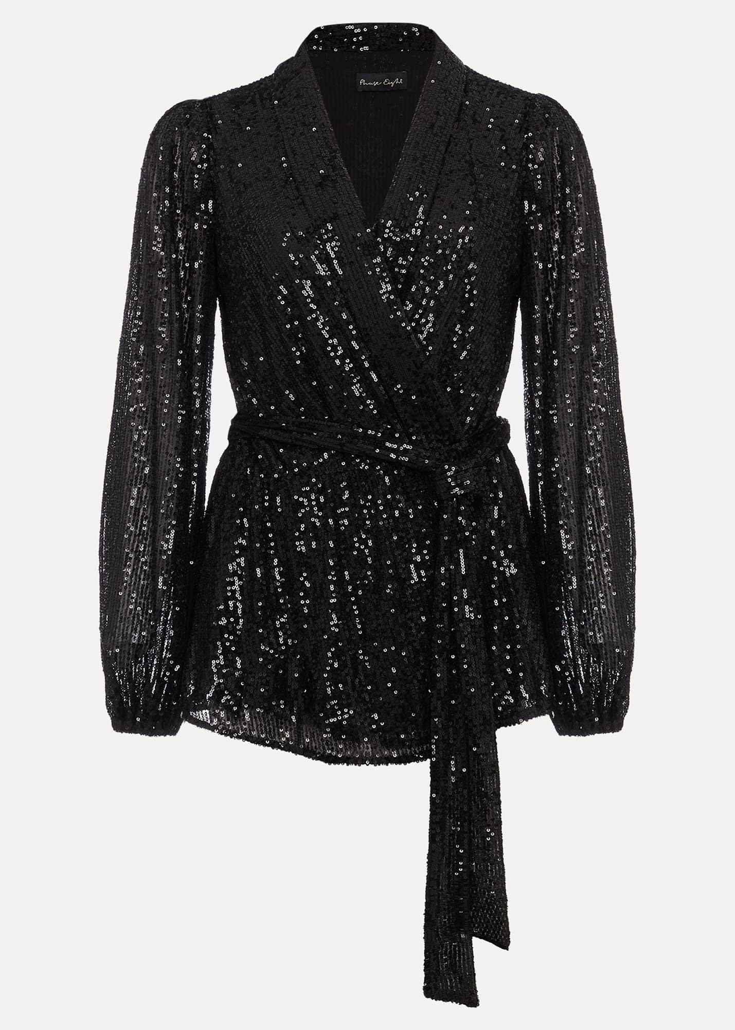 Florentine Sequin Blouse Co-Ord