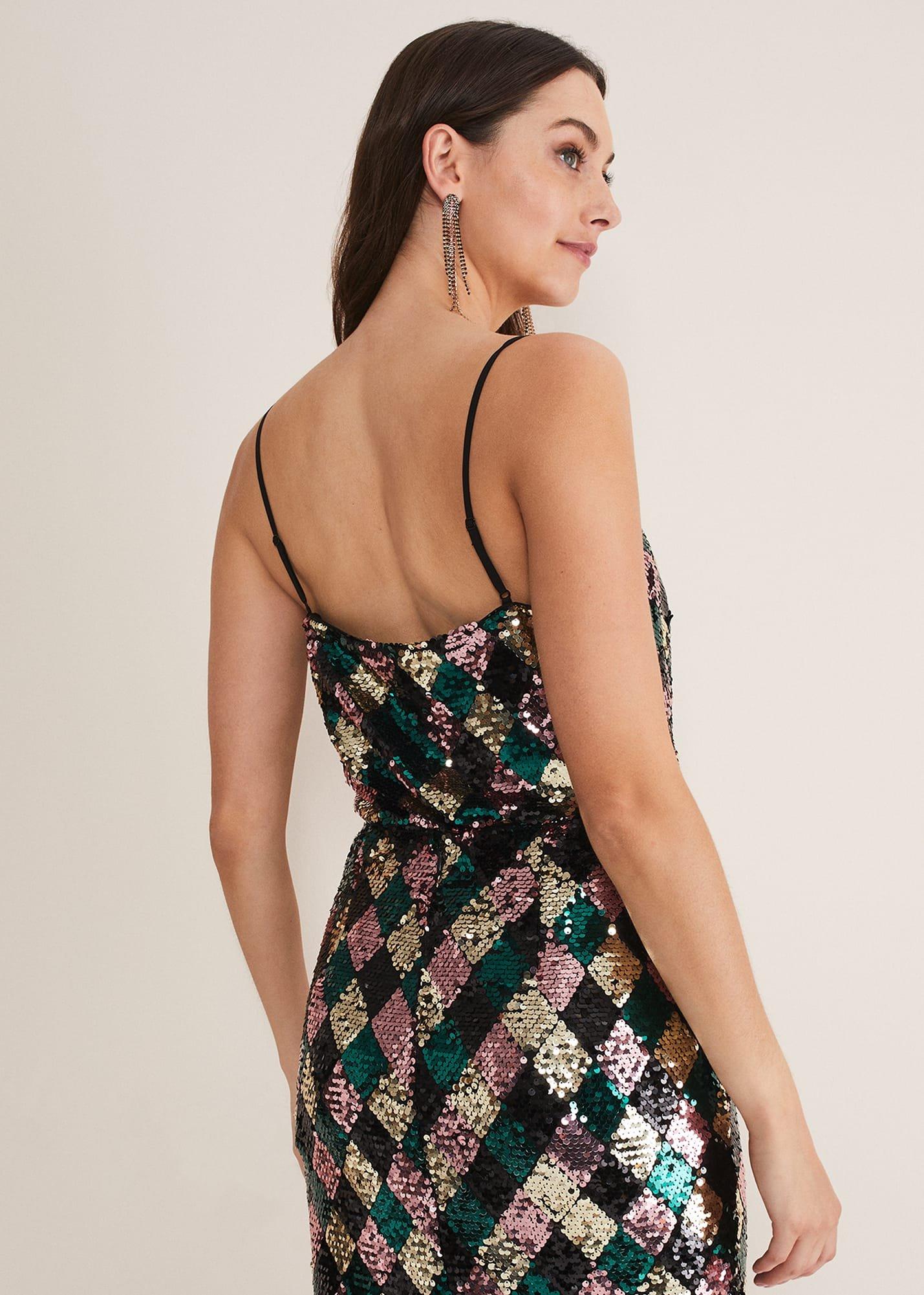 Mari Diamond Sequin Camisole Co-Ord