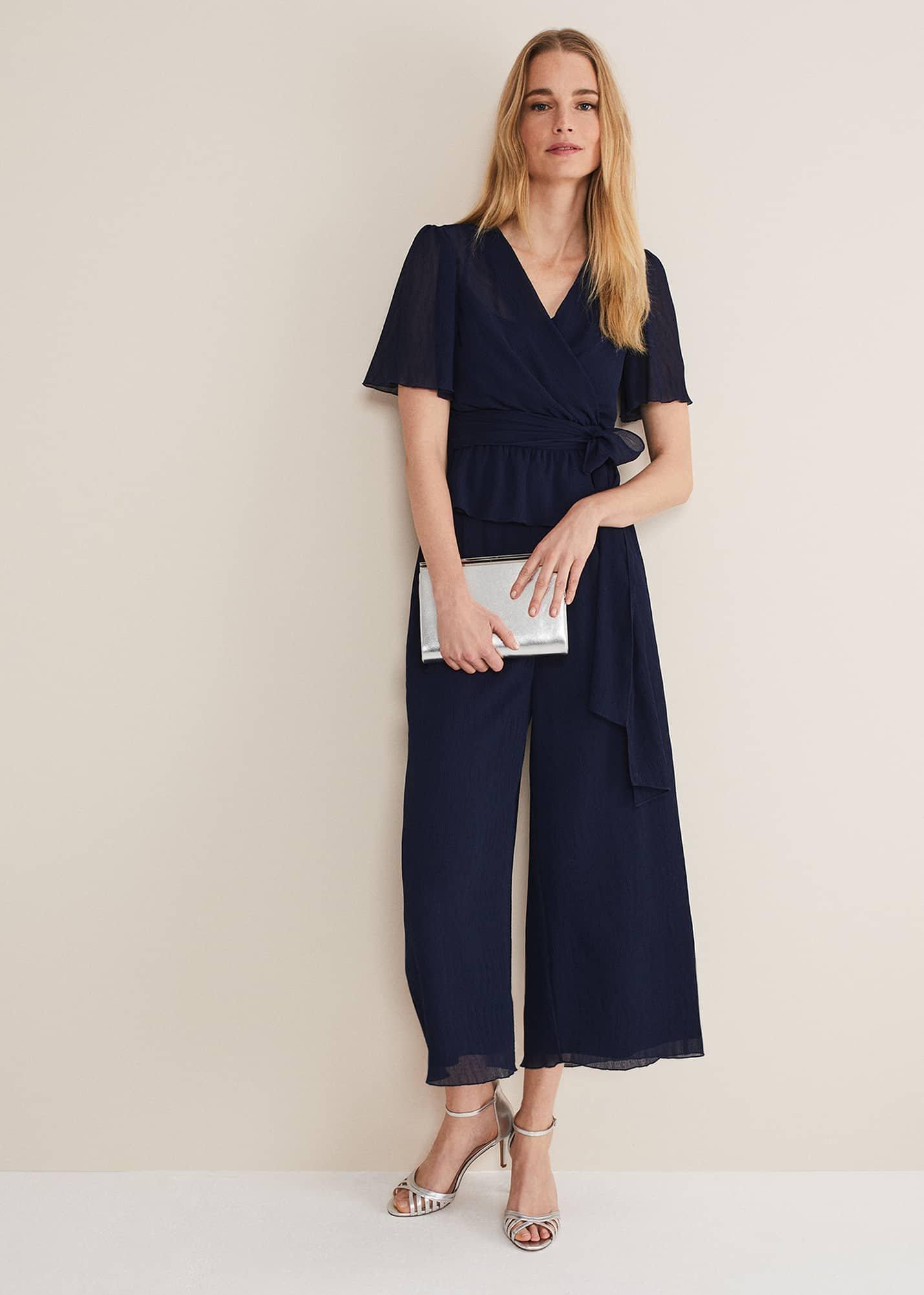 Aster Plisse Wrap Top Co-Ord