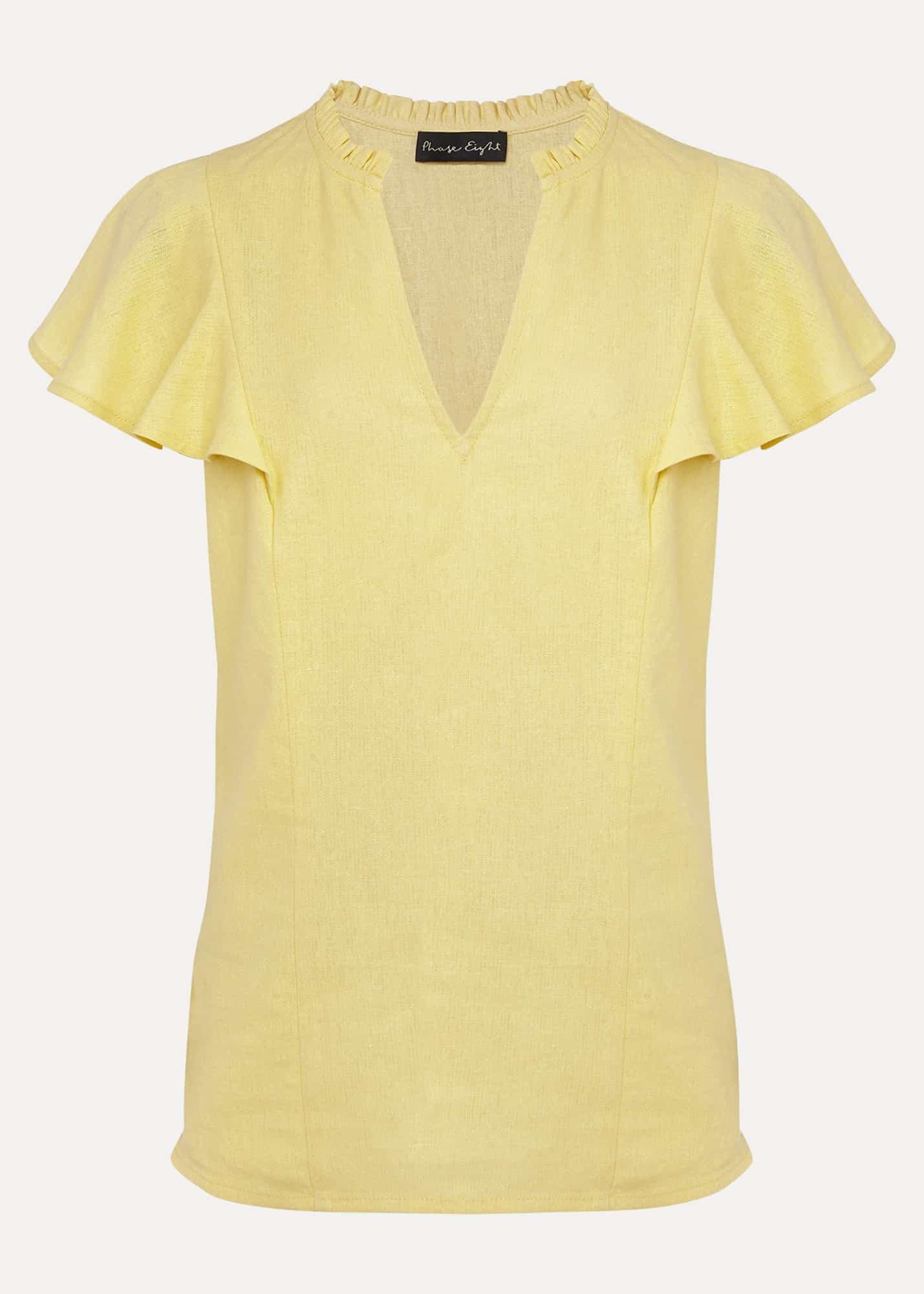 Ines Linen Top