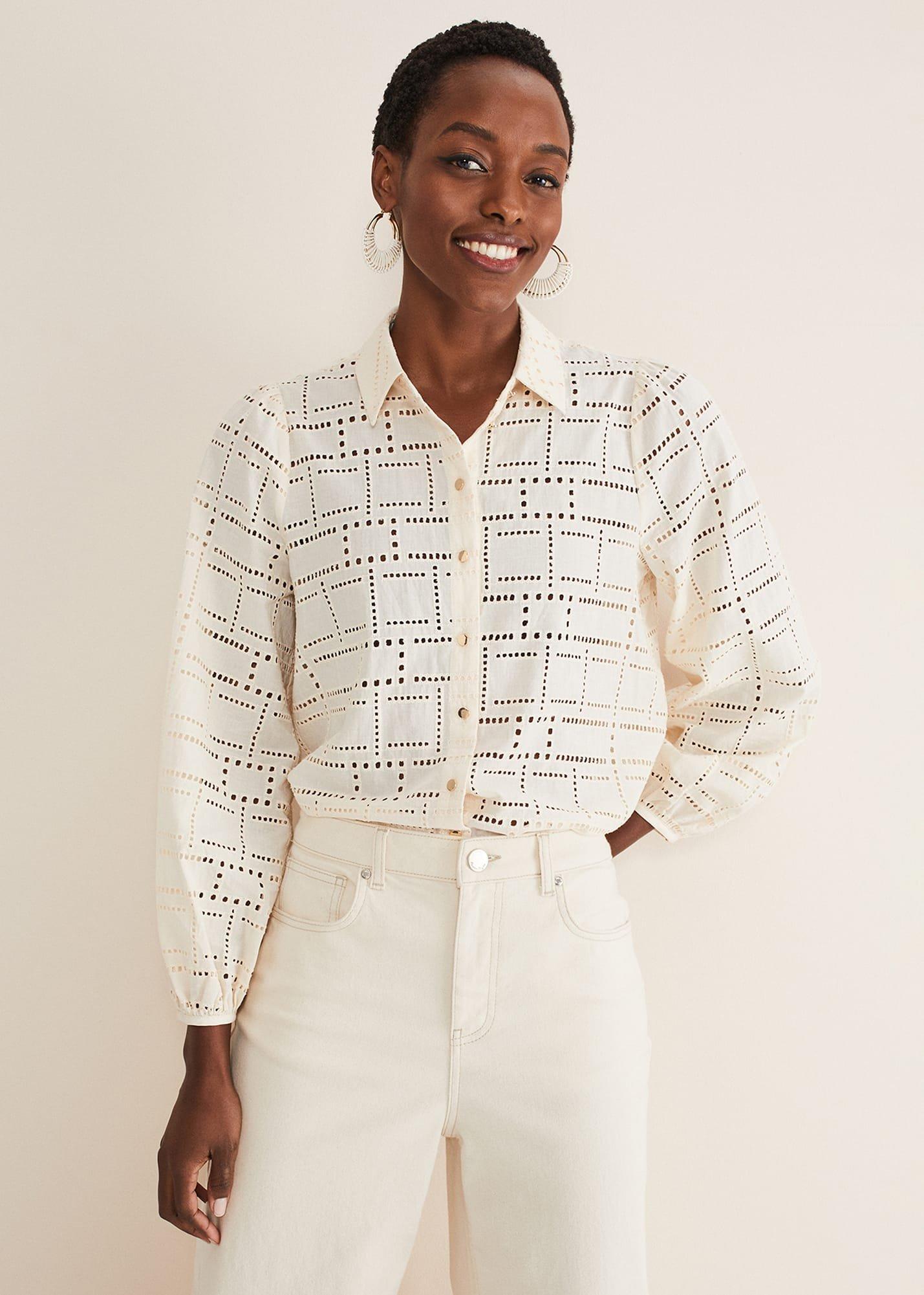 Alice Broderie Blouse