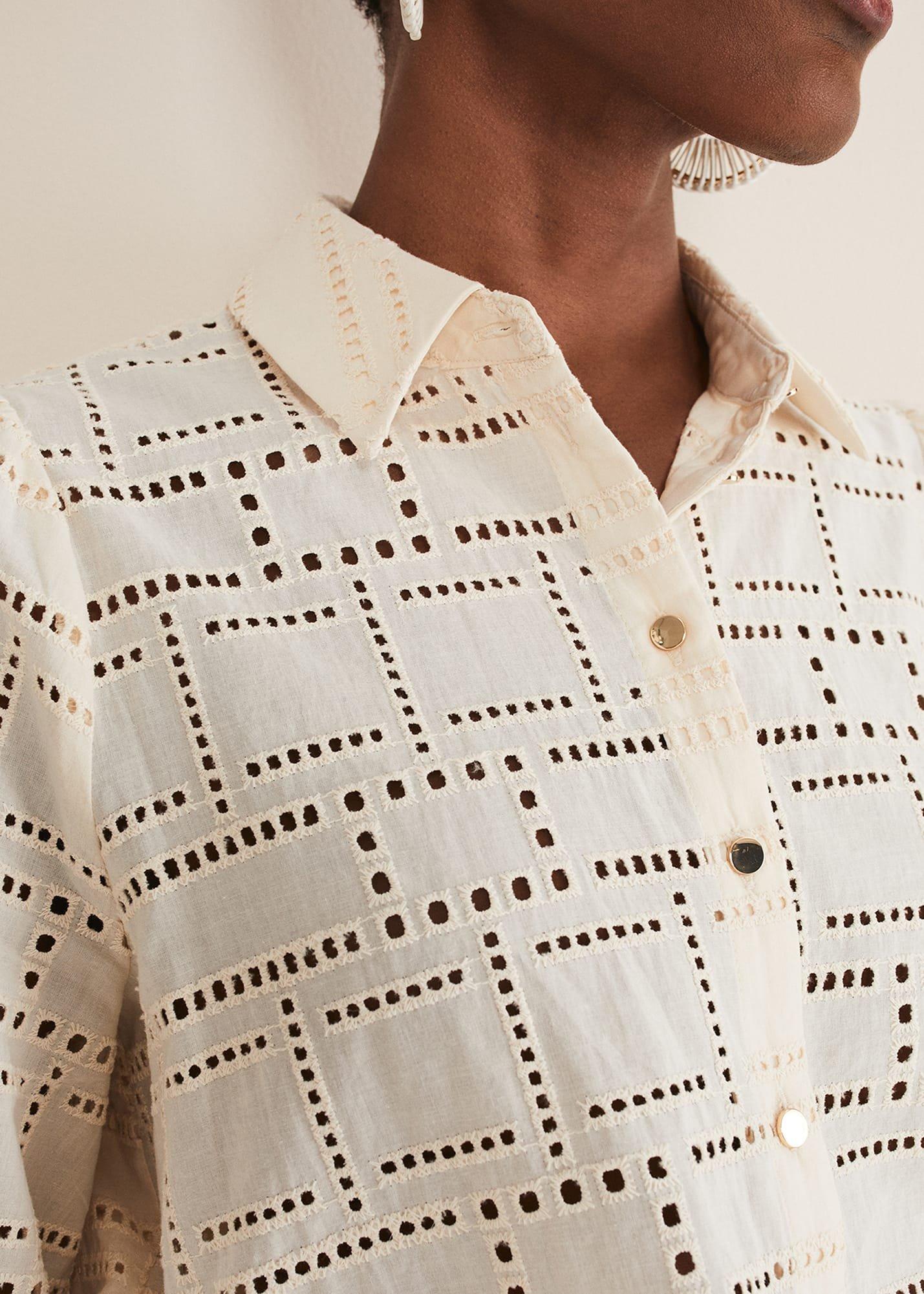 Alice Broderie Blouse