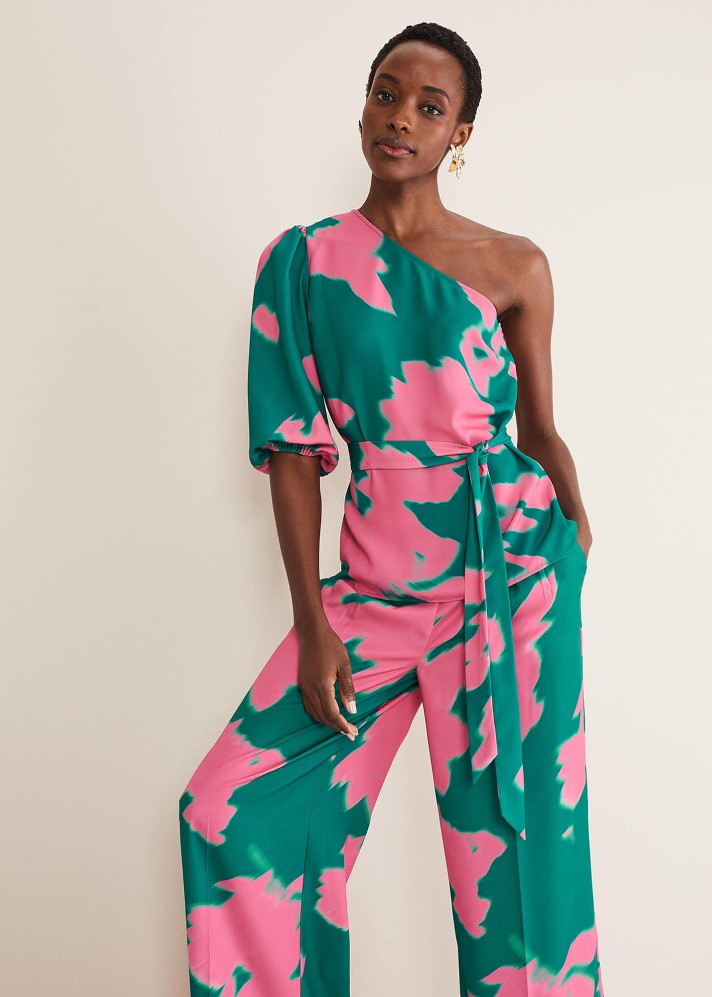 Madison One Shoulder Co-Ord Blouse